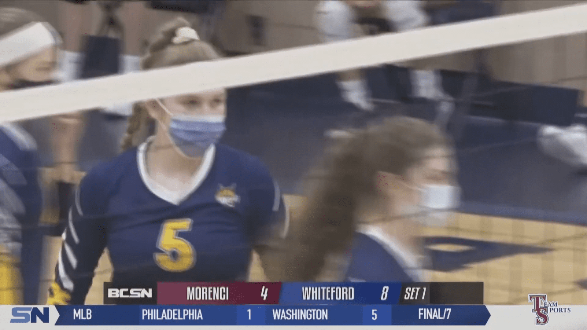 Whiteford Volleyball Sweeps Morenci BCSN