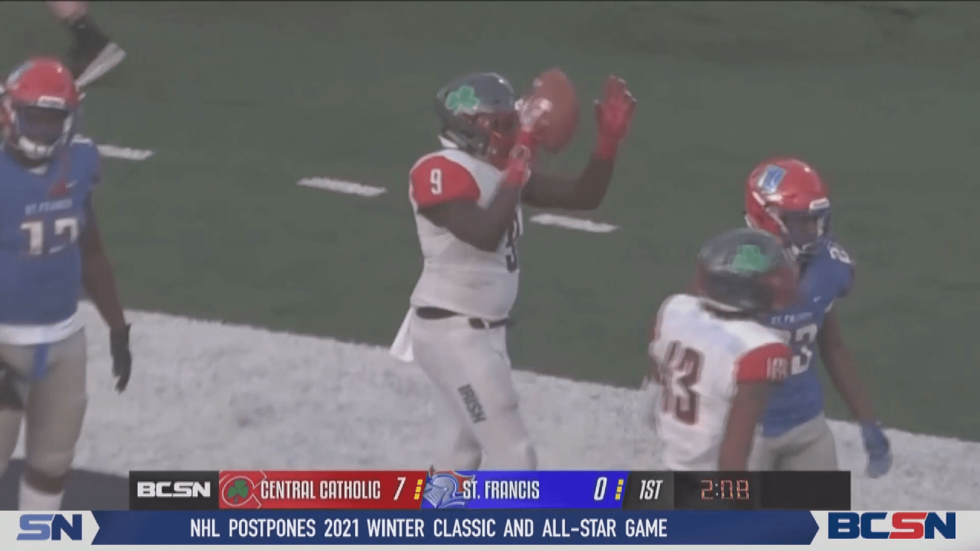 St. Francis and Central Catholic Meet Again on the Gridiron