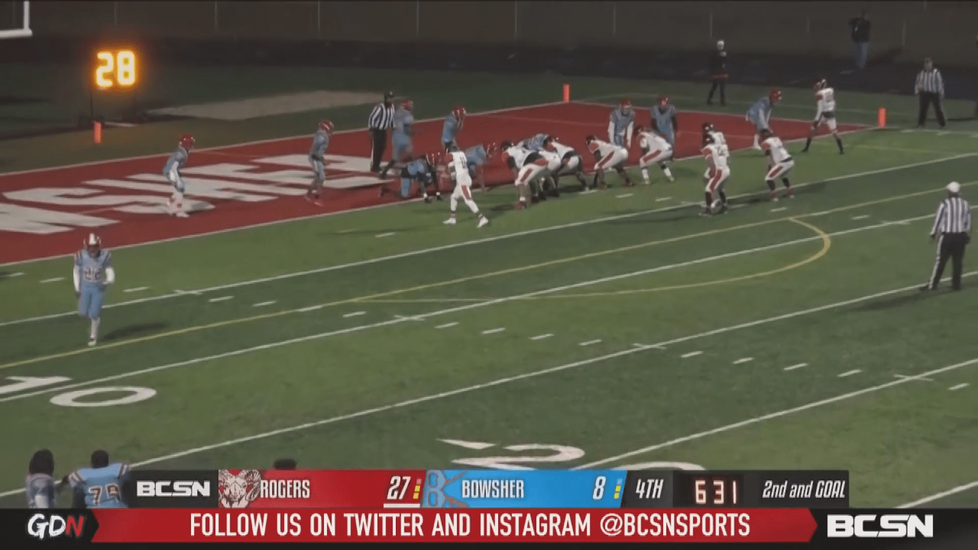 Rogers Ram Tough in Win at Bowsher