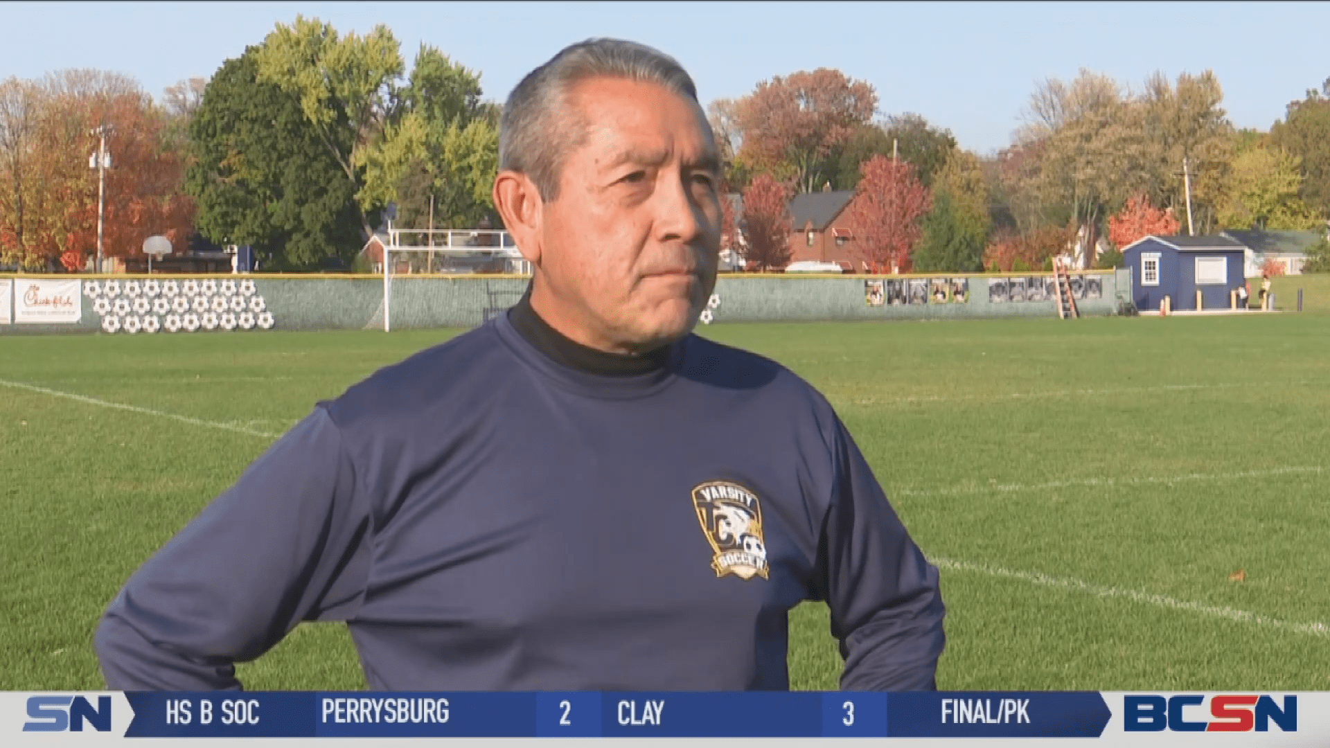 Toledo Christian Boys Soccer Bond with Coach