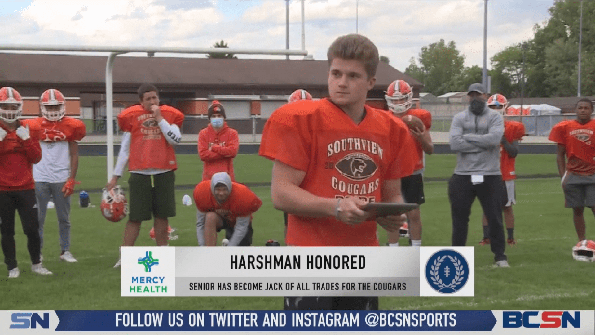 Southview's Nick Harshman Wins Unsung Player of the Week