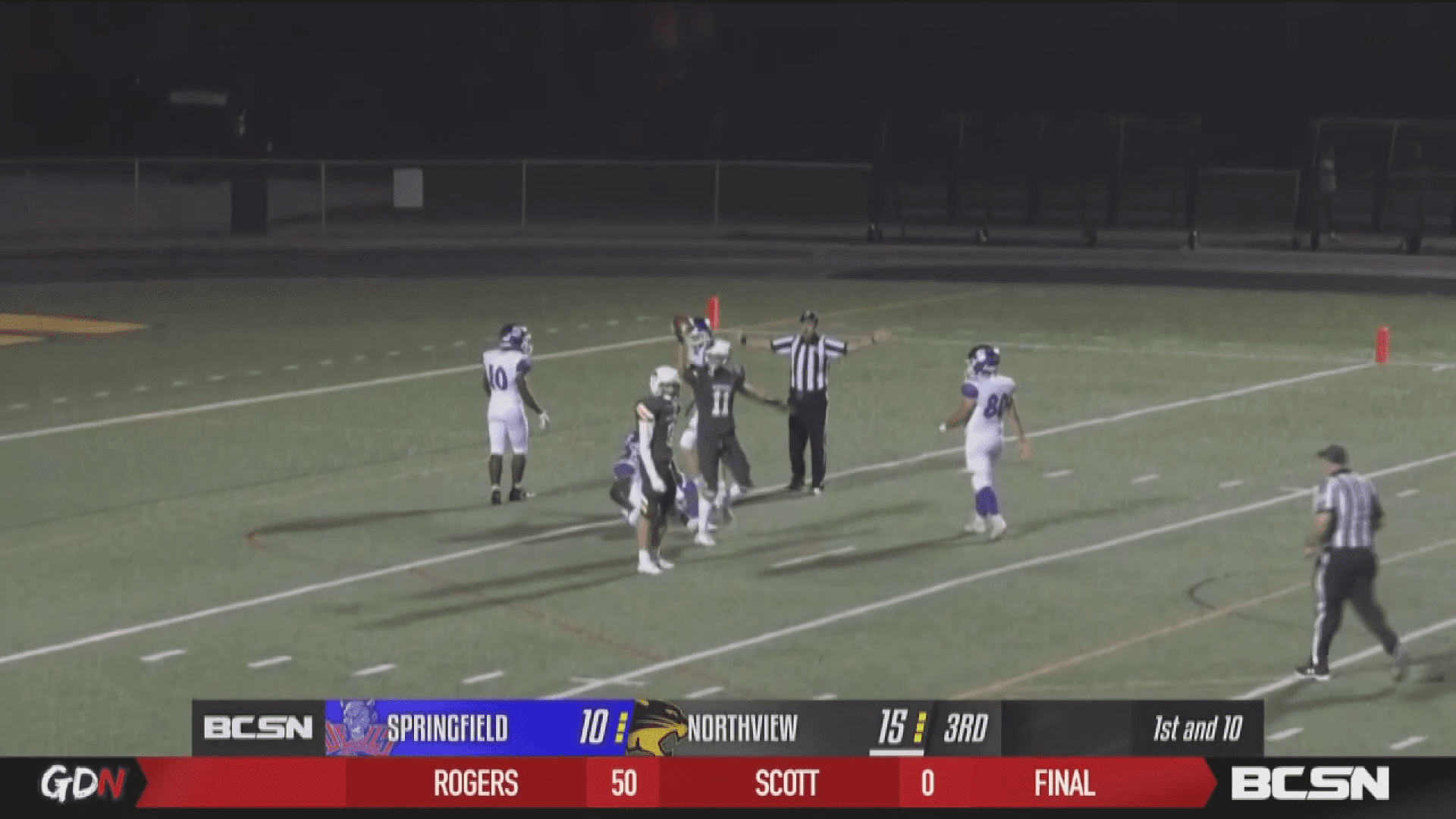 Northview Wins First Football Playoff Game, Beating Springfield 29-10