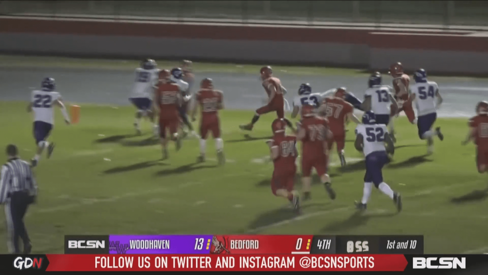 Bedford Falls Short Against Woodhaven