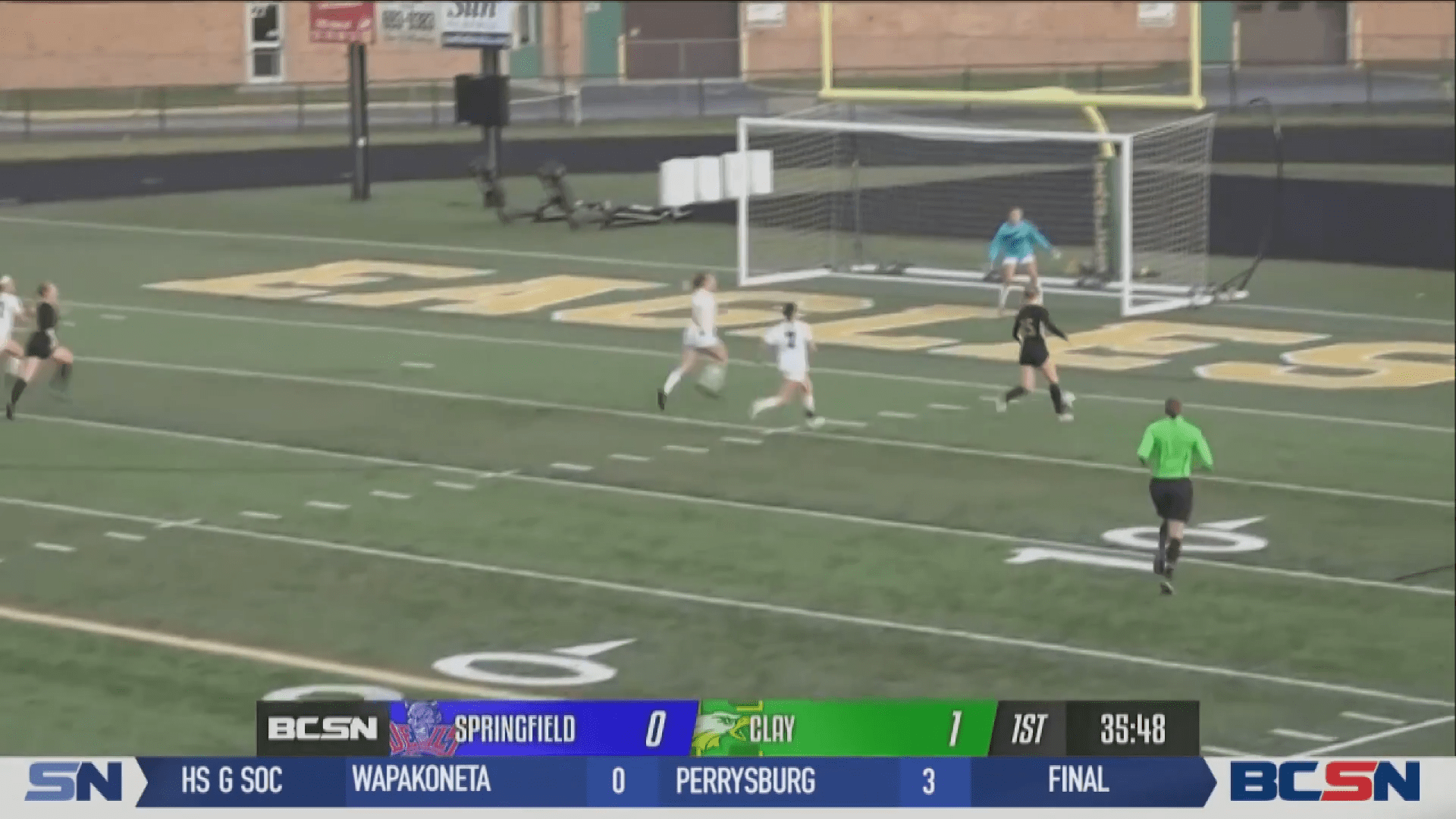 Clay Girls Soccer Advances with Shutout Win vs Springfield