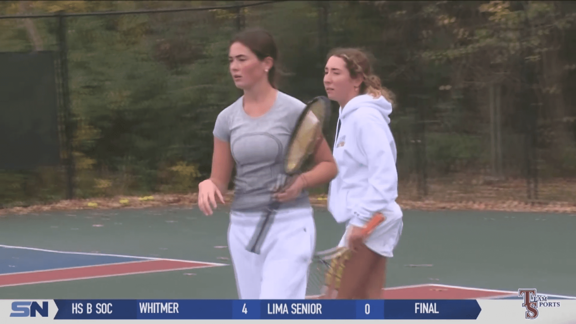 Notre Dame Assenmacher Sisters Win District Tennis Doubles Tournament