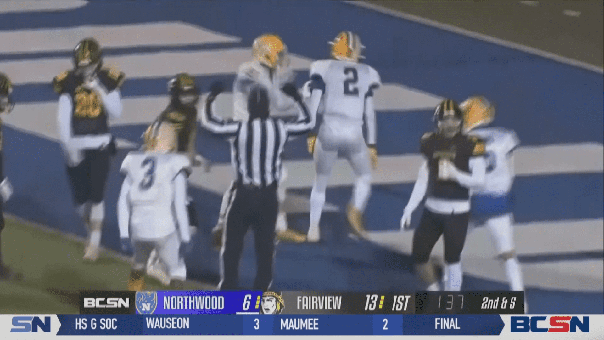 Northwood's Football Season Ends on Last-Second Field Goal vs Fairview