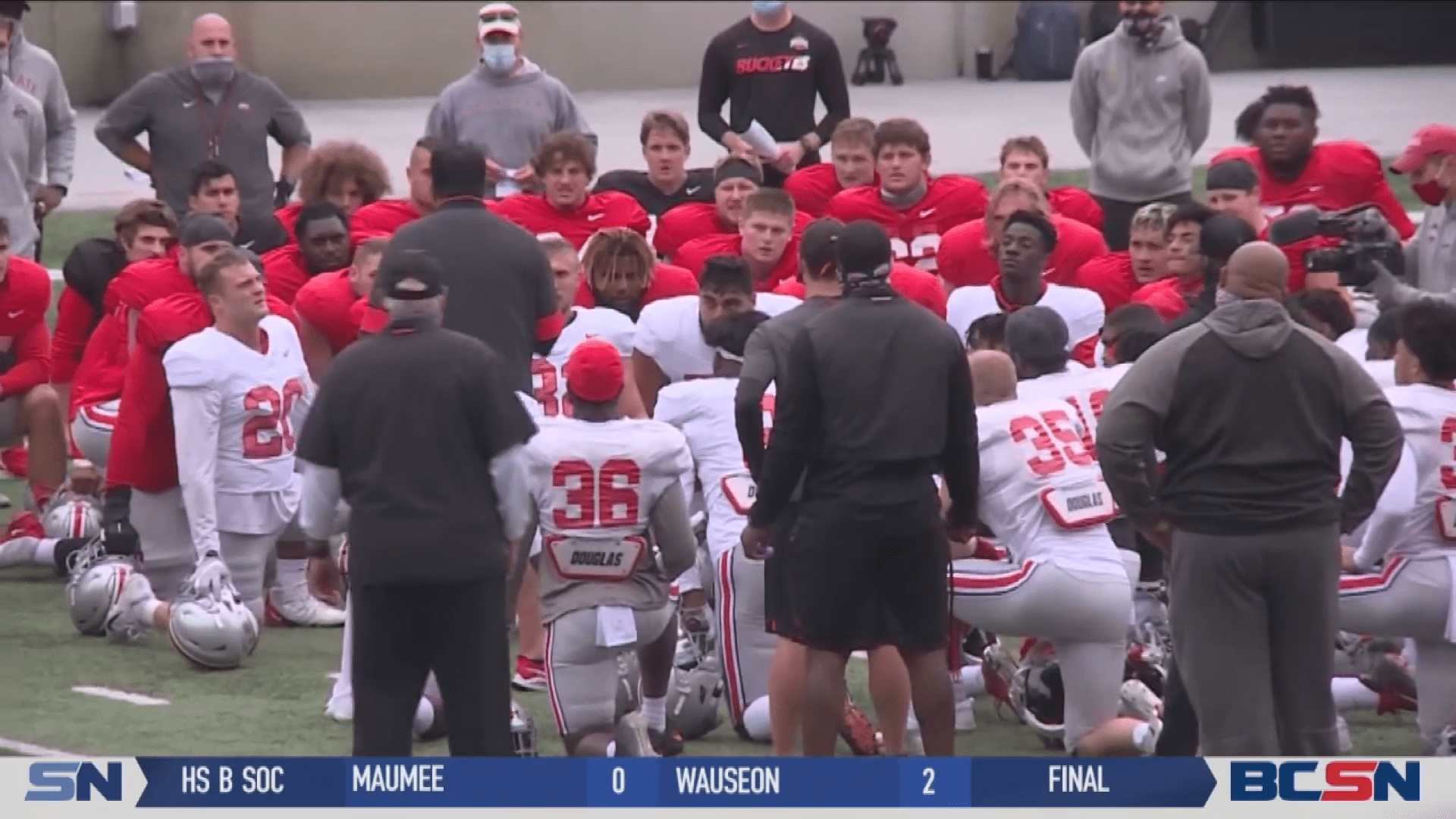 Ohio State Prepares for Football Season in an Empty 'Shoe