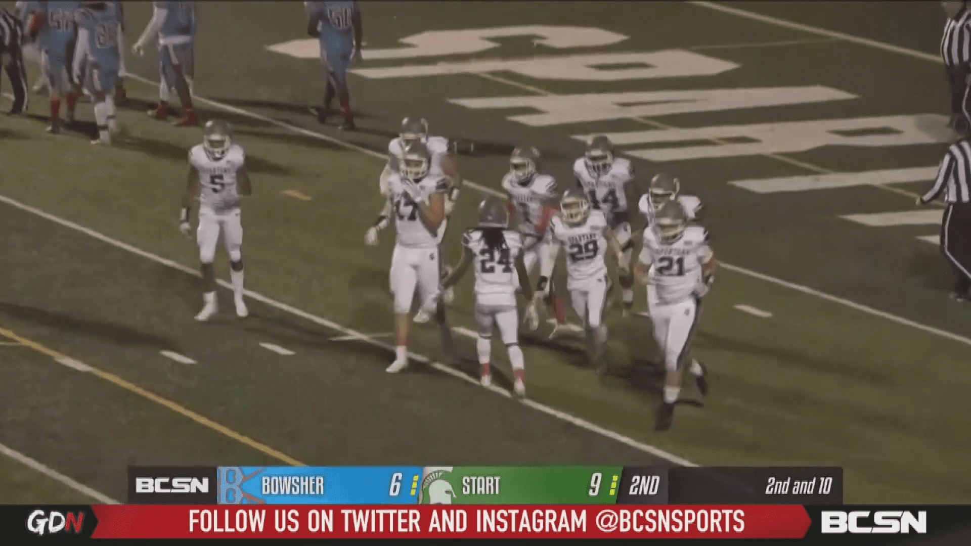 Dramatic Start Victory Over Bowser, Spartans Remain Tied for 1st Place