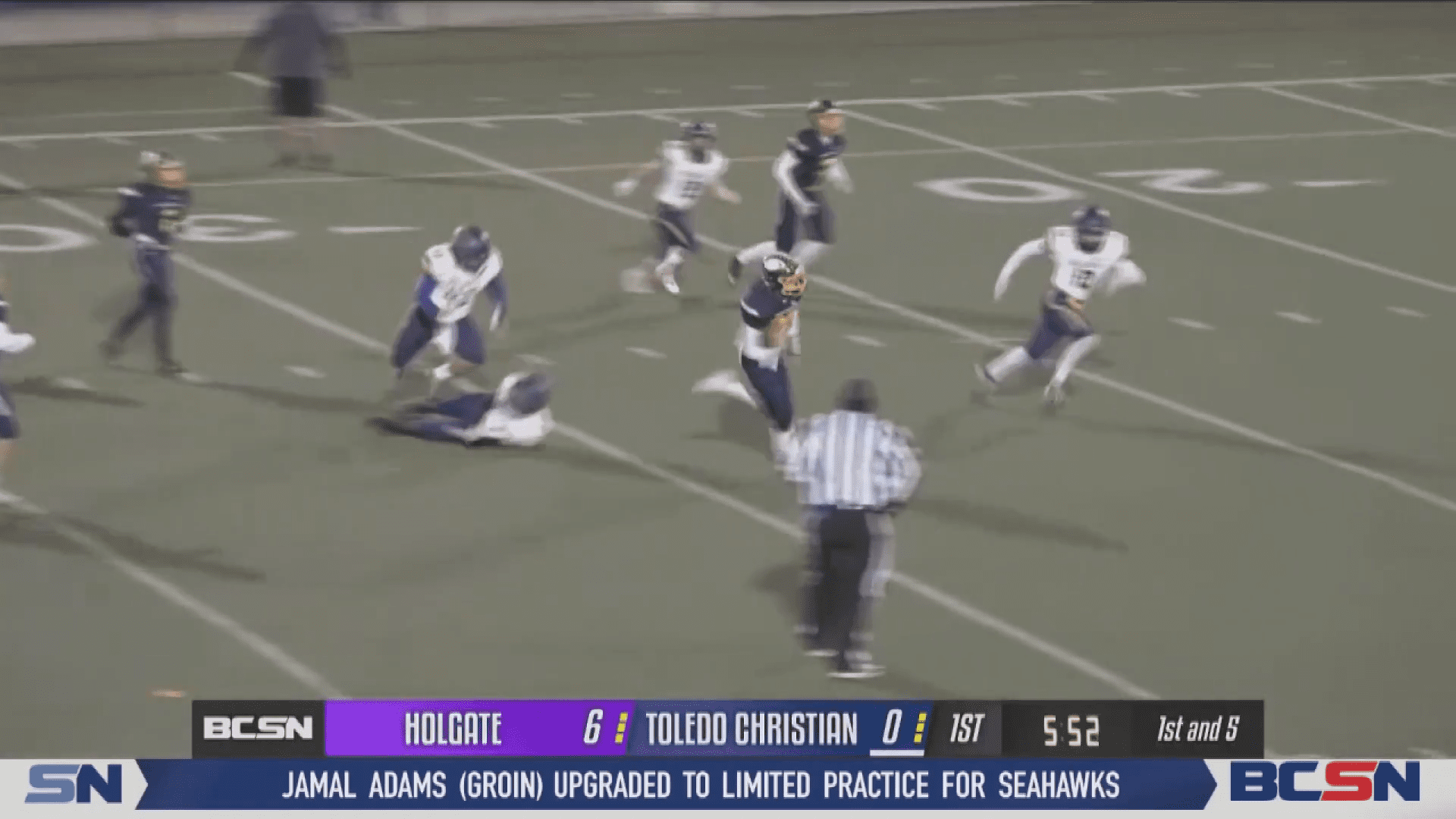 Toledo Christian Avenges Earlier Loss to Holgate with 70-26 Victory