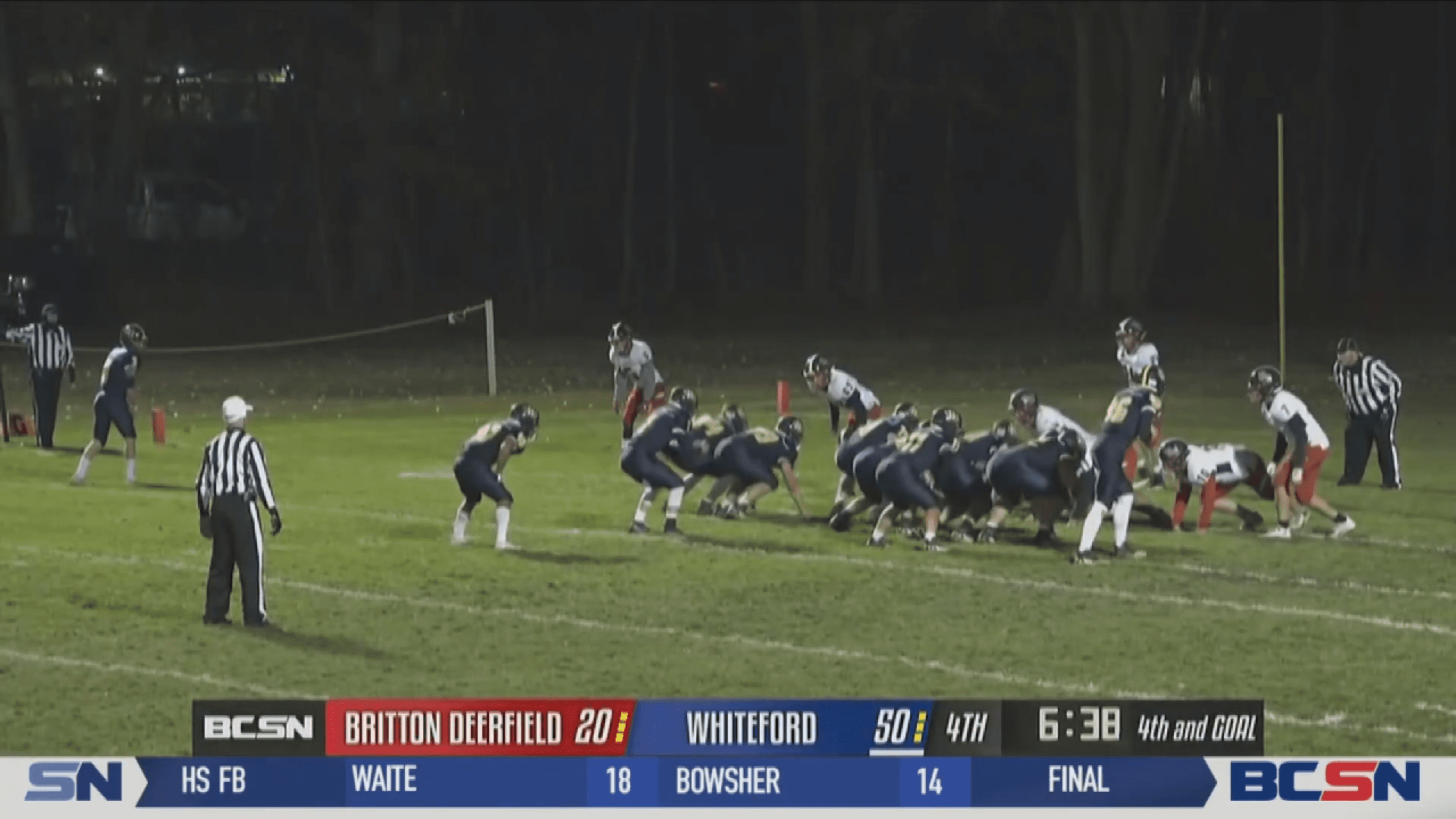 Waite Rallies for Road Win at Bowsher