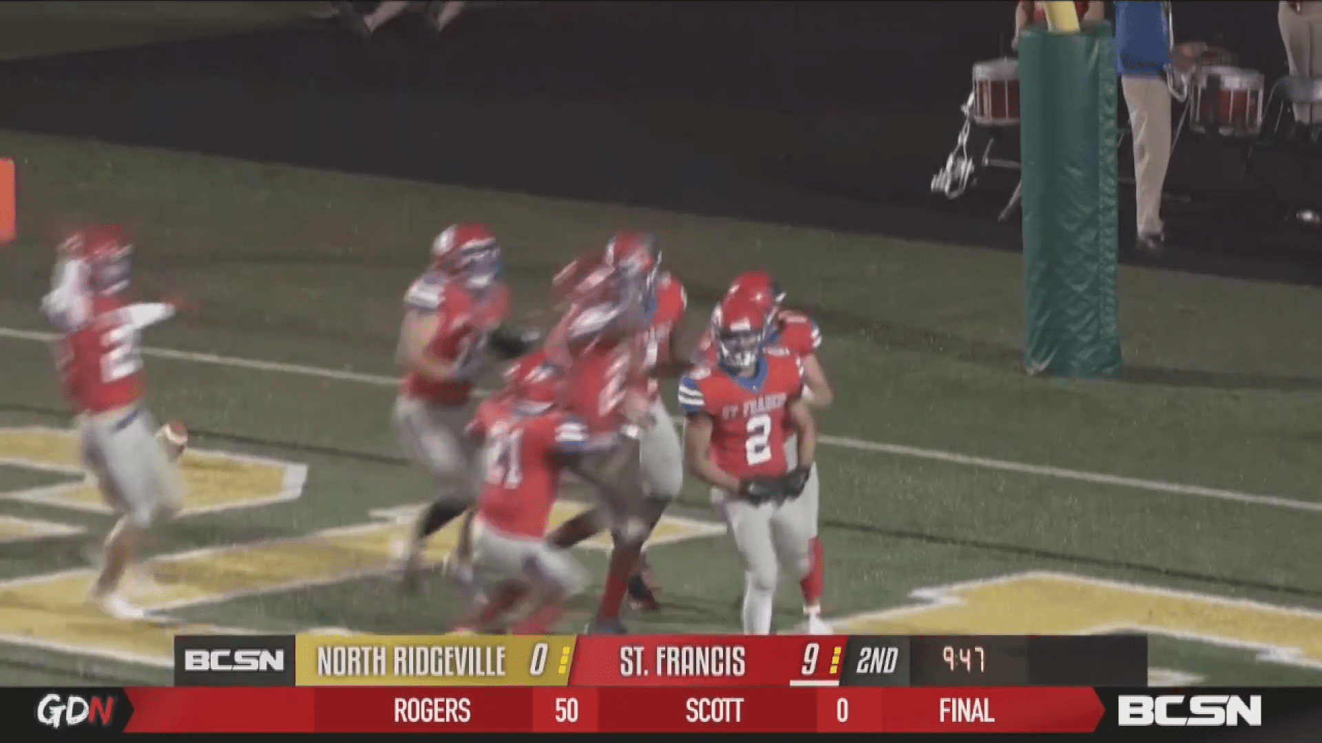 St. Francis Defense Shuts Down North Ridgeville in 30-0 Playoff Win