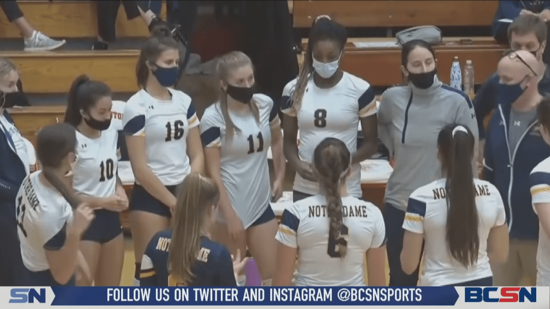 Notre Dame Swept by Cleveland St. Joe's in Volleyball Regional Semifinal