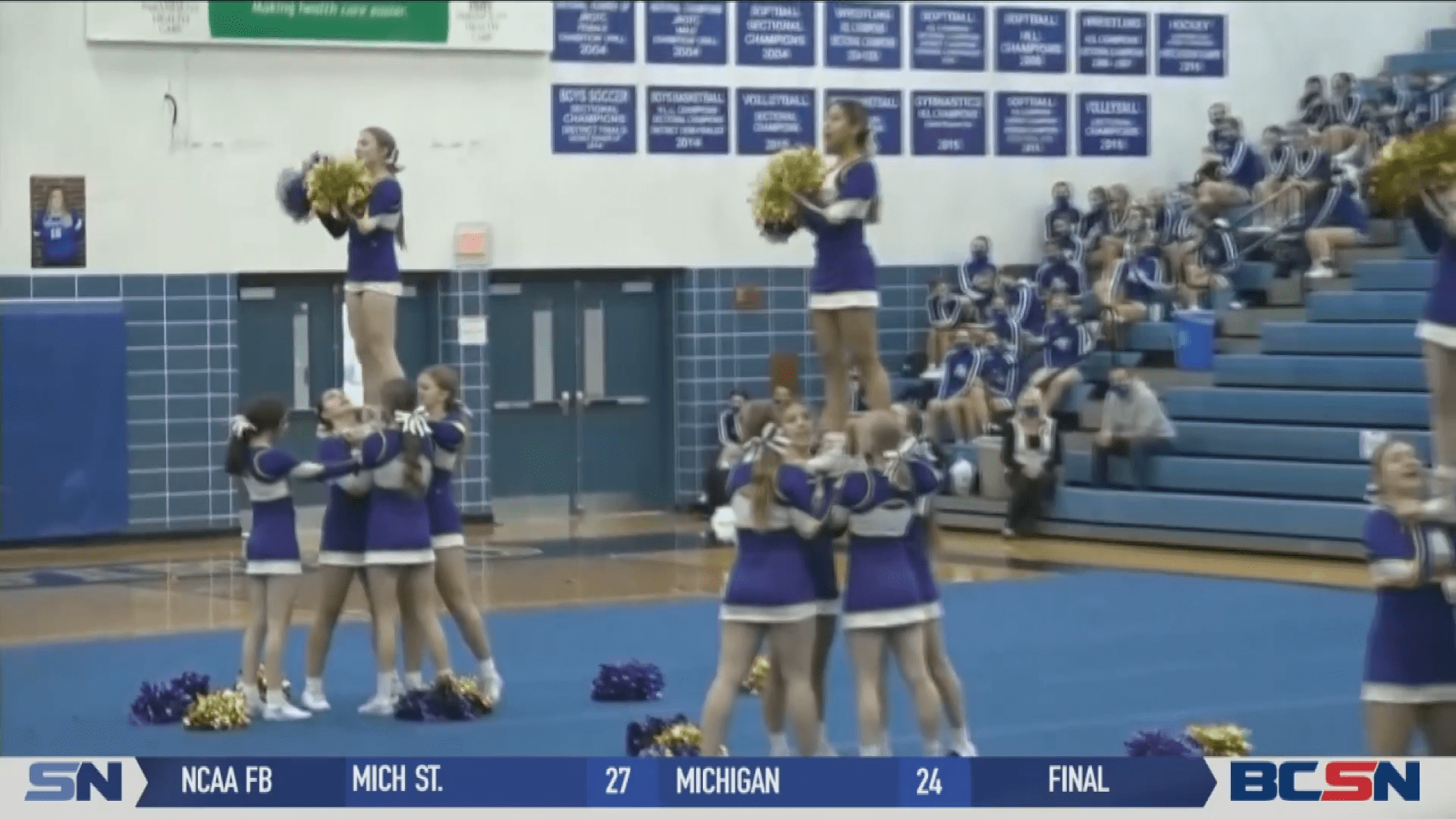 Perrysburg Repeats as NLL Cheerleading Champs