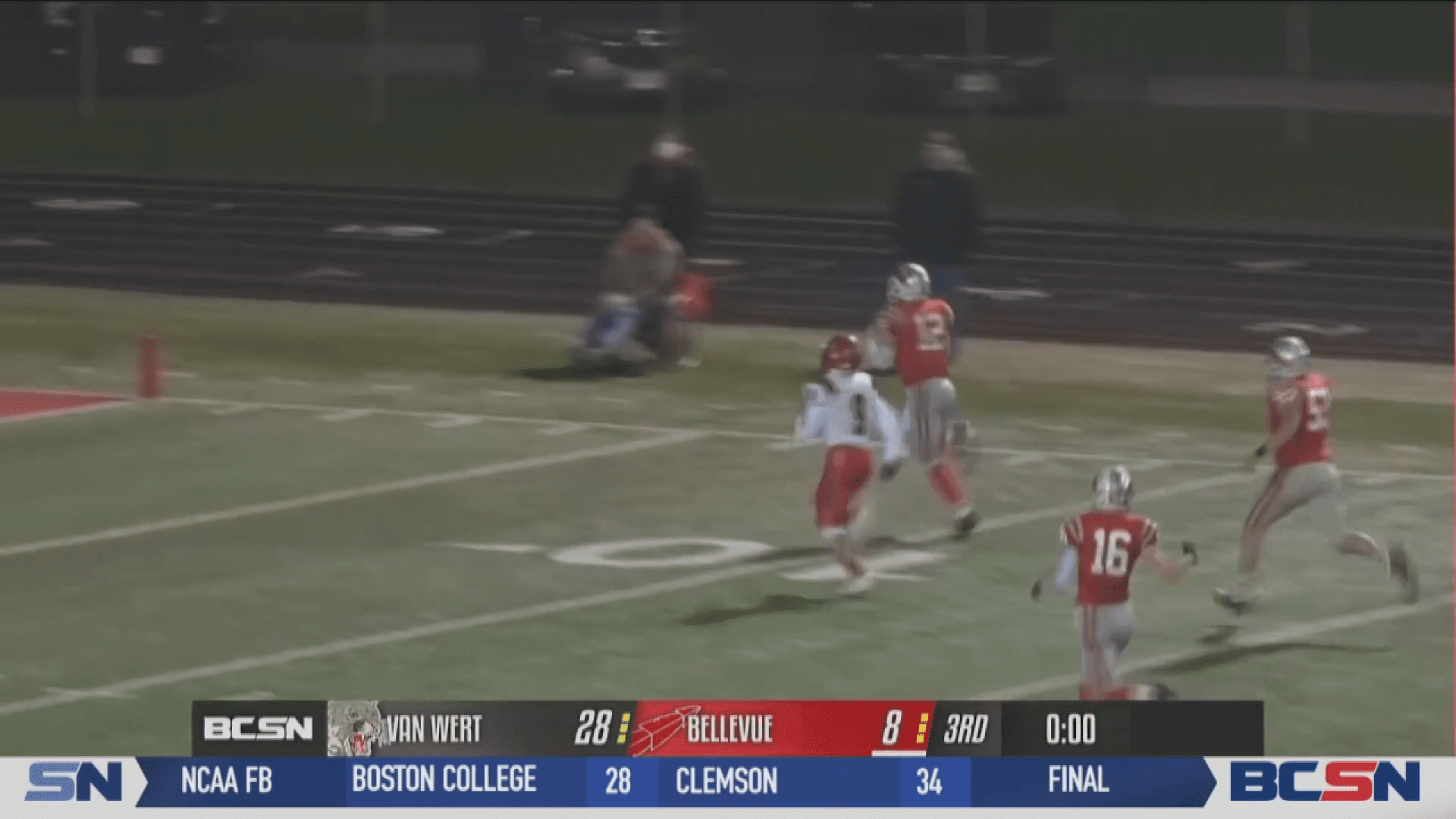 Van Wert Upsets Bellevue in Football Regional Semifinal