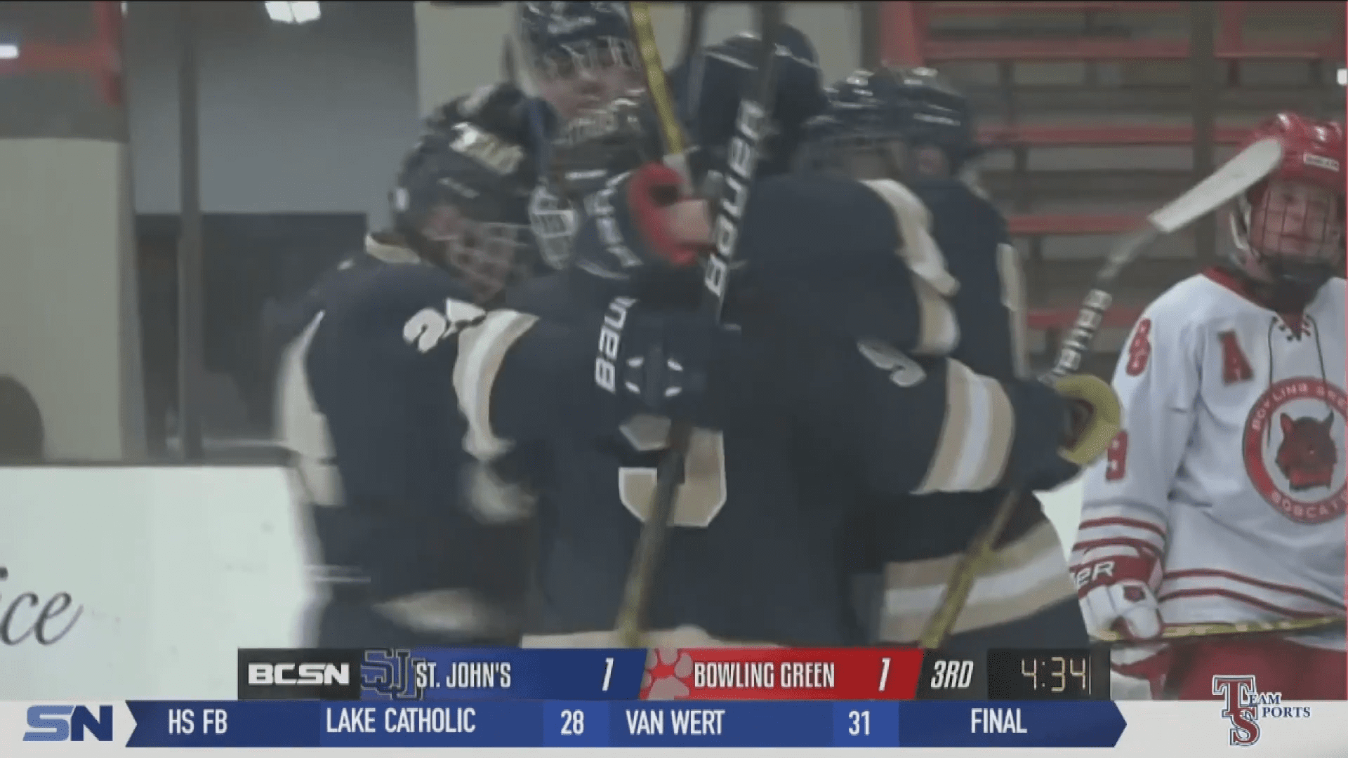 ST. JOHN'S PICK UP FIRST LEAGUE WIN OF THE SEASON WITH WIN OVER BOBCATS