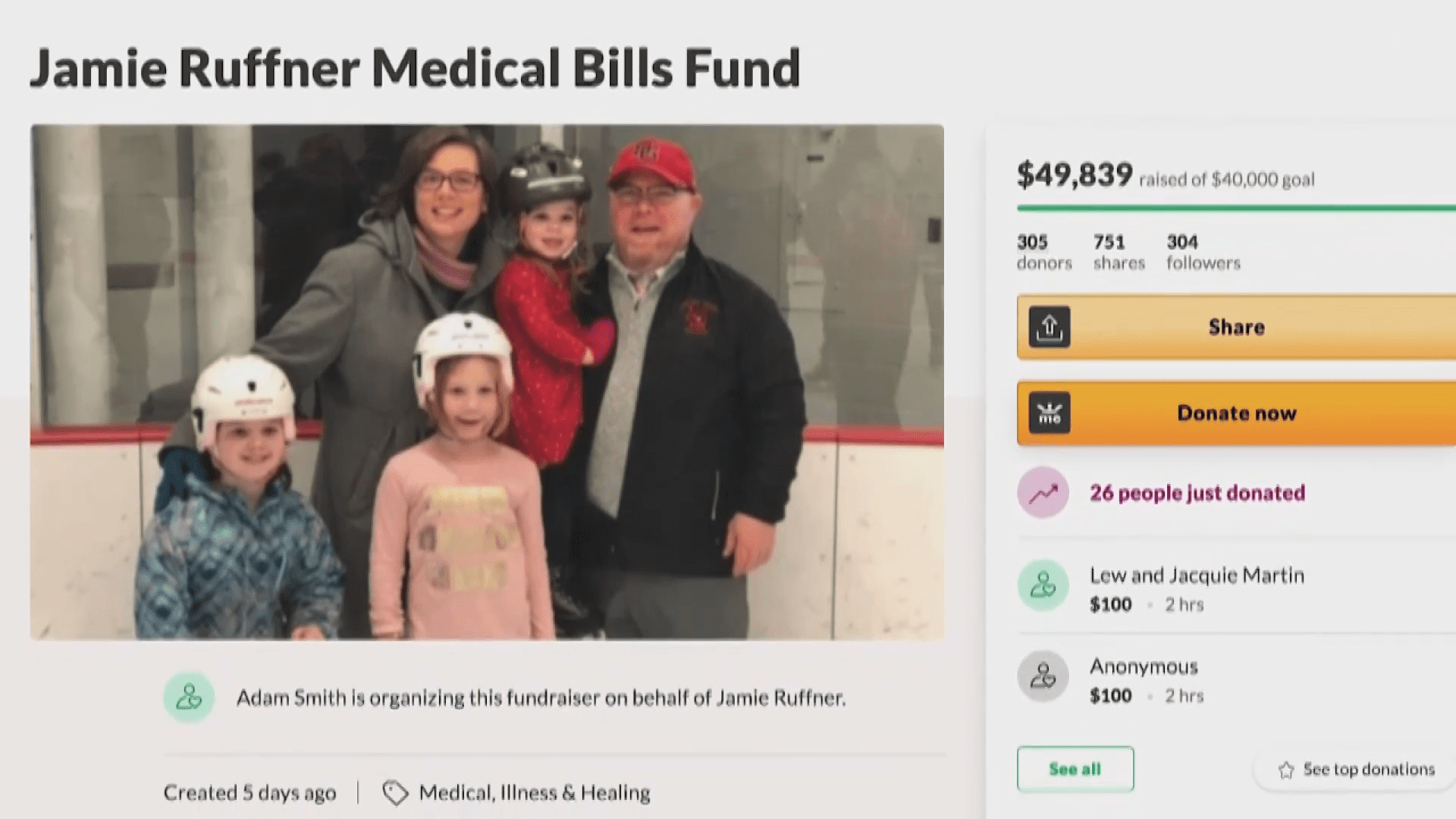 Bobcats Band Together to Support Coach Ruffner