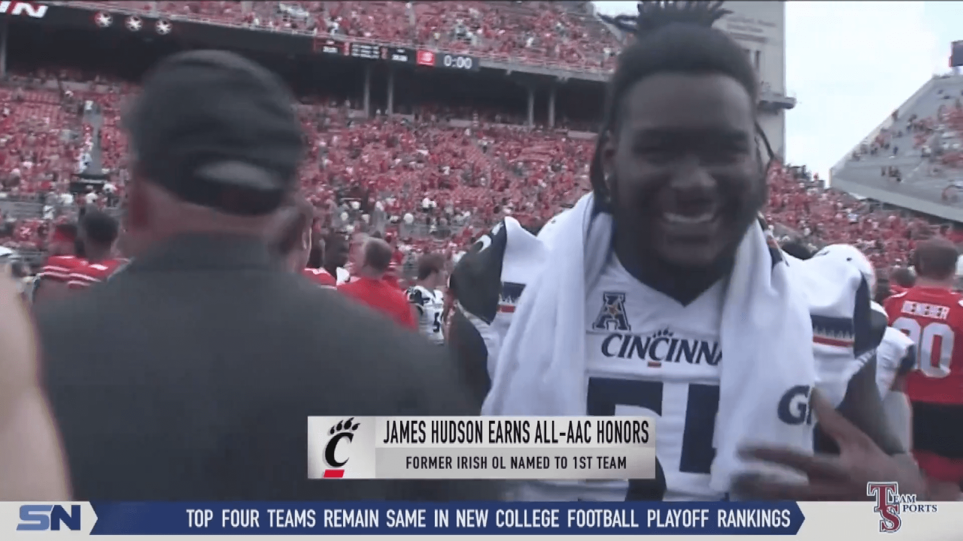 Former Central Catholic Star Hudson Earns Conference Honors