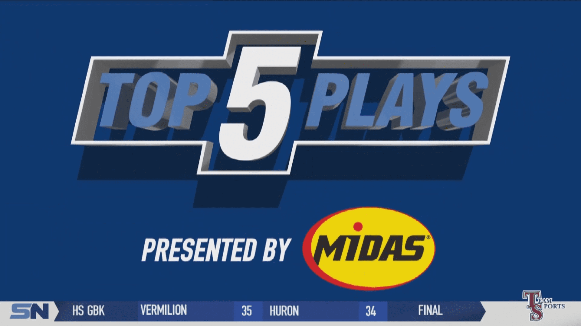 Top 5 Plays of the Week