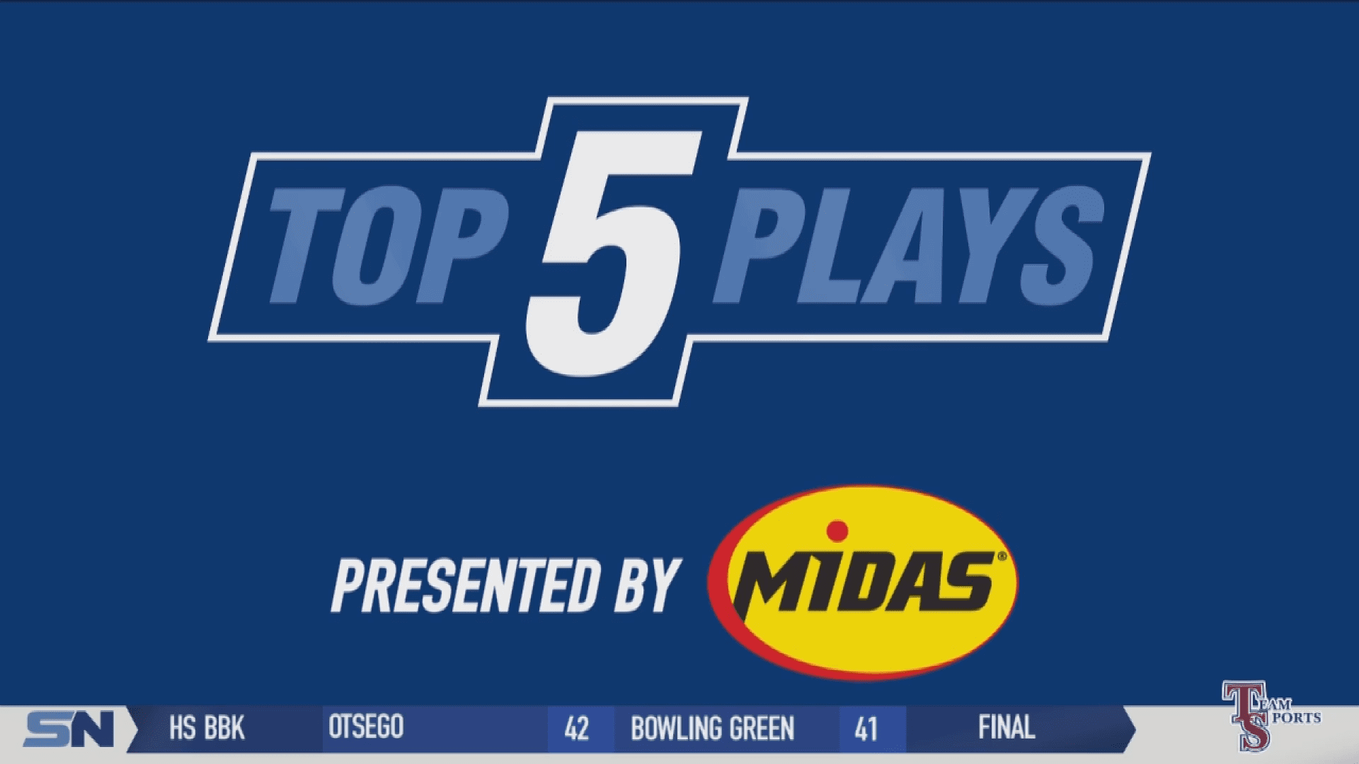 Top 5 Plays of the Week