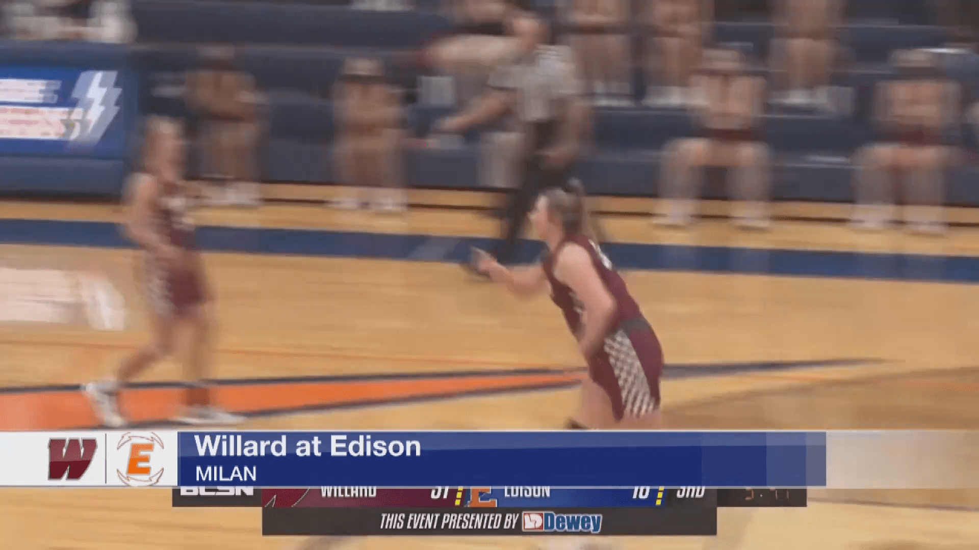 Willard Girls Earn Sandusky Bay Victory at Edison