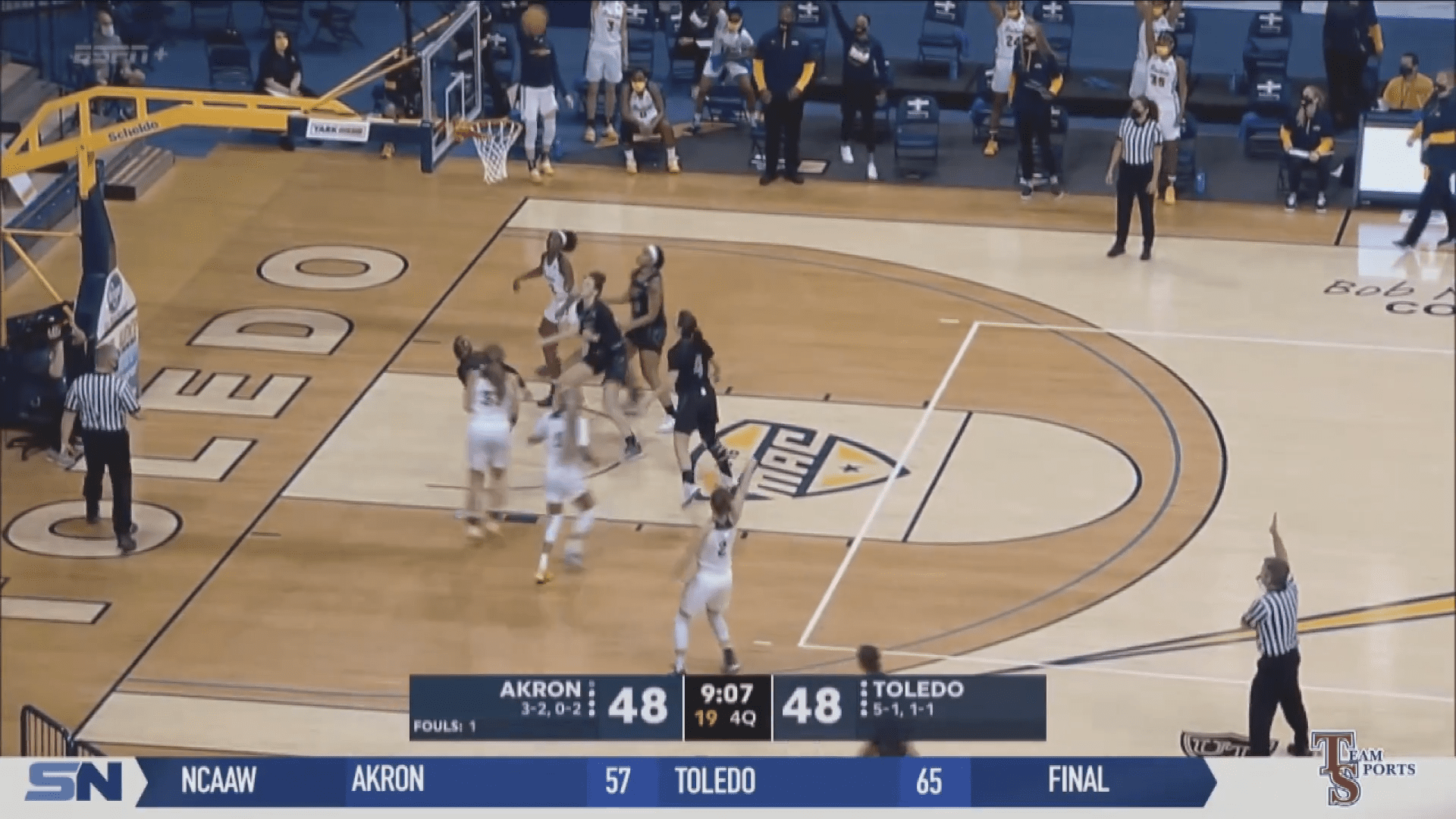 Toledo Women at Savage Over Akron