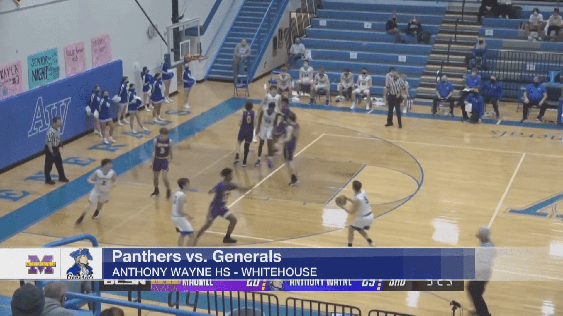 Anthony Wayne Seniors Lead Generals to Boys Hoops Win vs Maumee