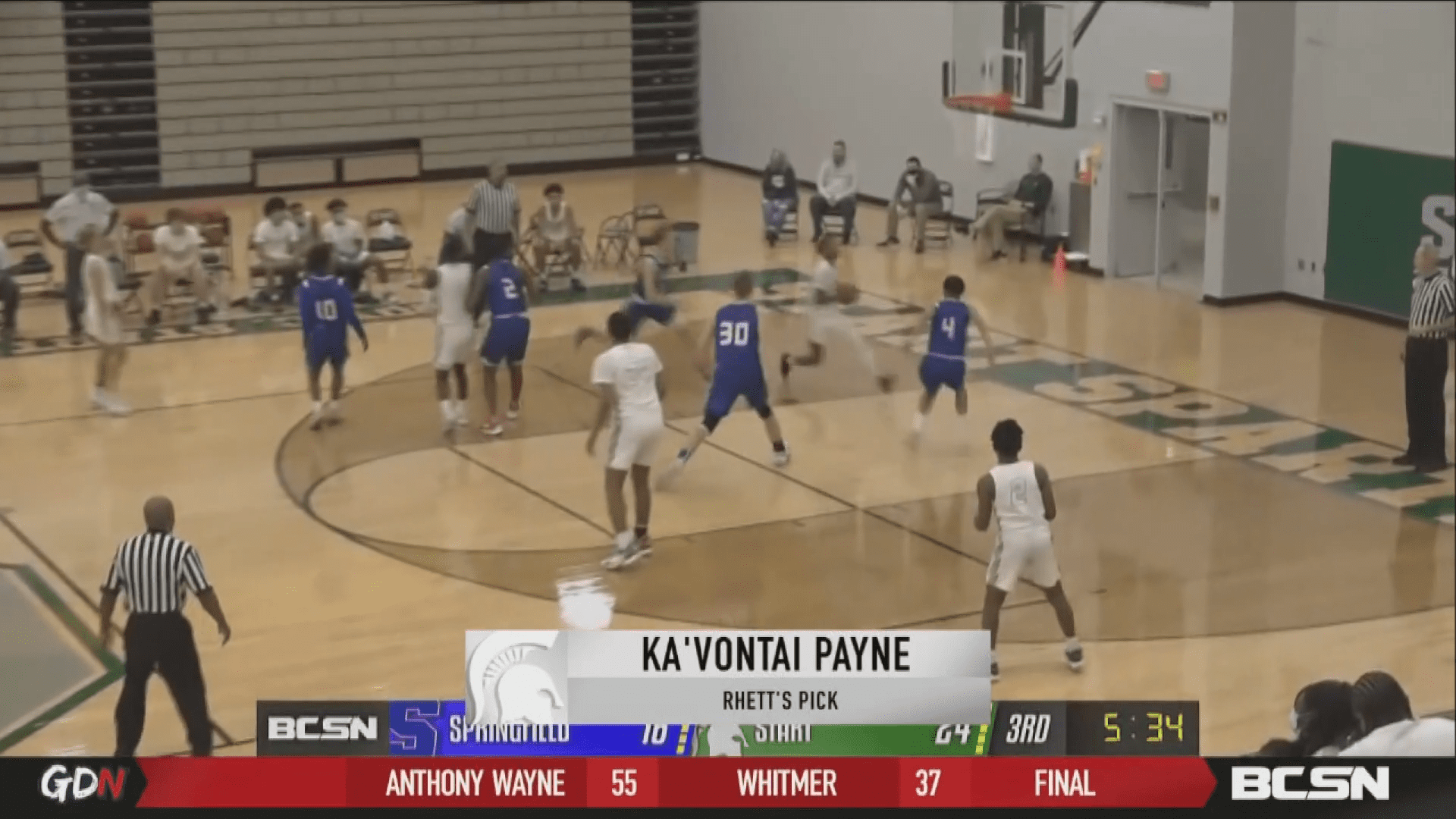 BK Player of the Week Picks