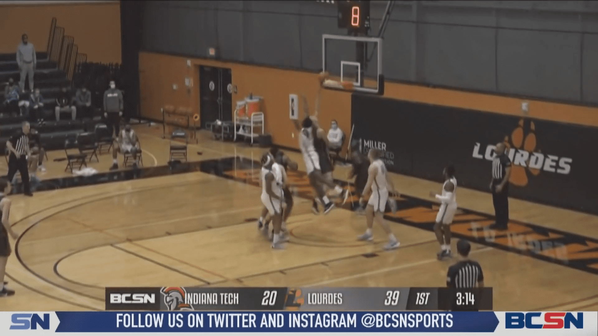 Snow Ties All-Time Scoring Record in Lourdes Win over I-Tech