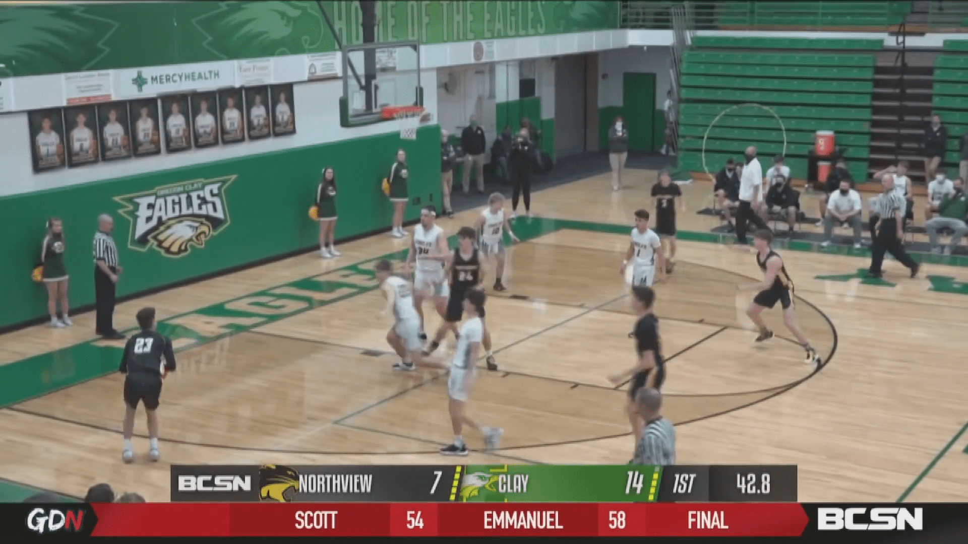 Outside Shooting Gives Northview Victory at Clay