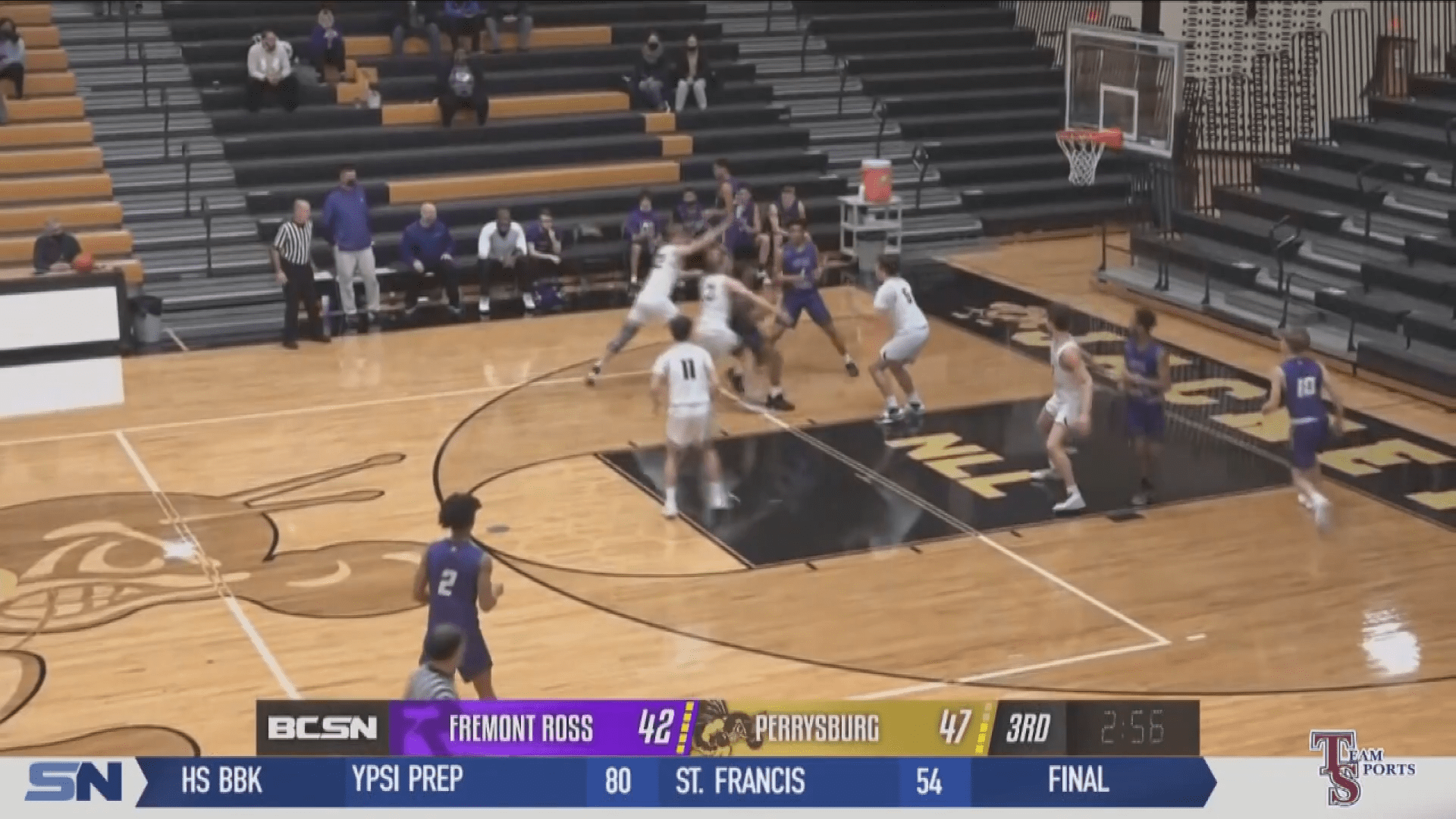 Perrysburg Pulls Away to Beat Fremont Ross