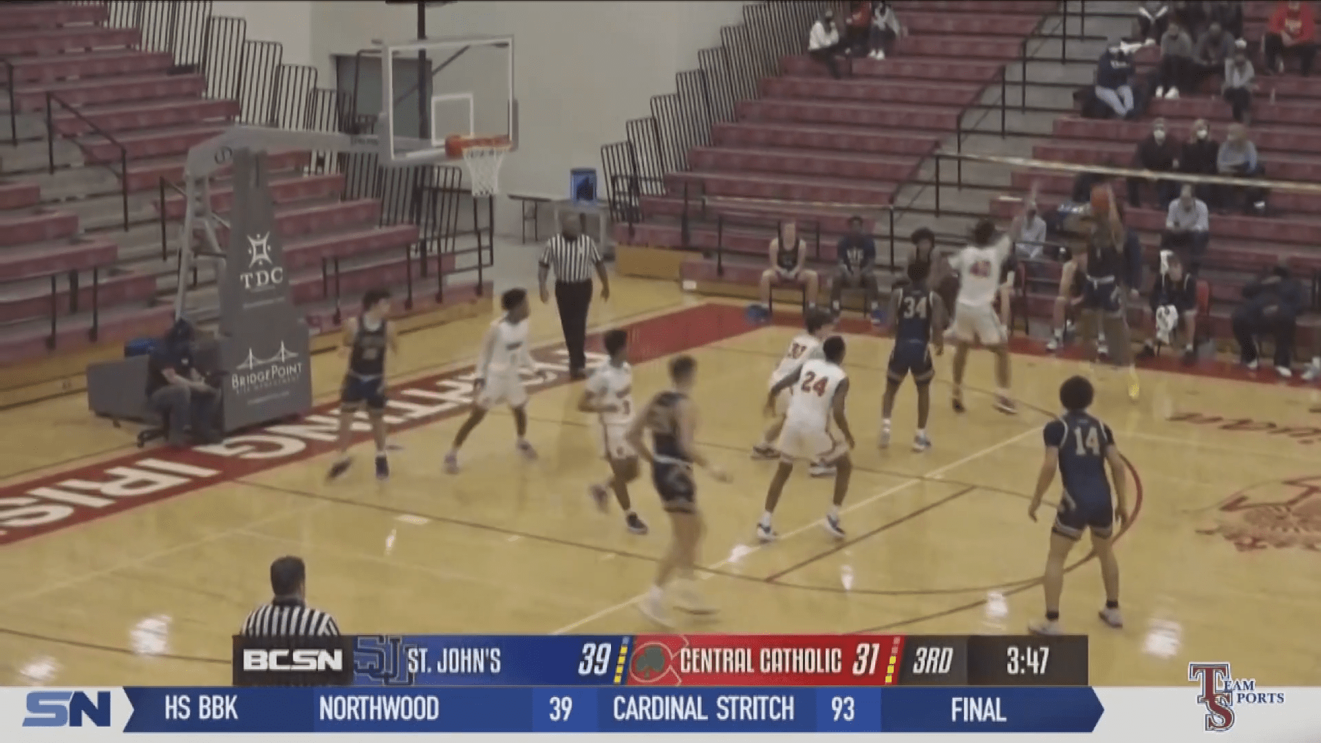 Strong 3rd Quarter Leads to St. John's Victory at Central