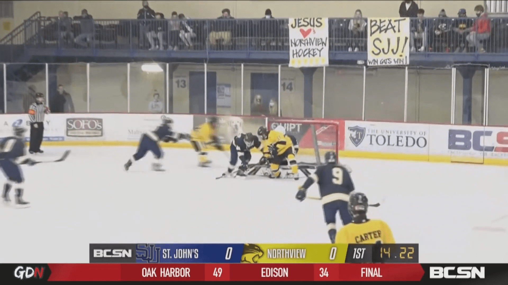 Northview Hockey Blanks St. John's