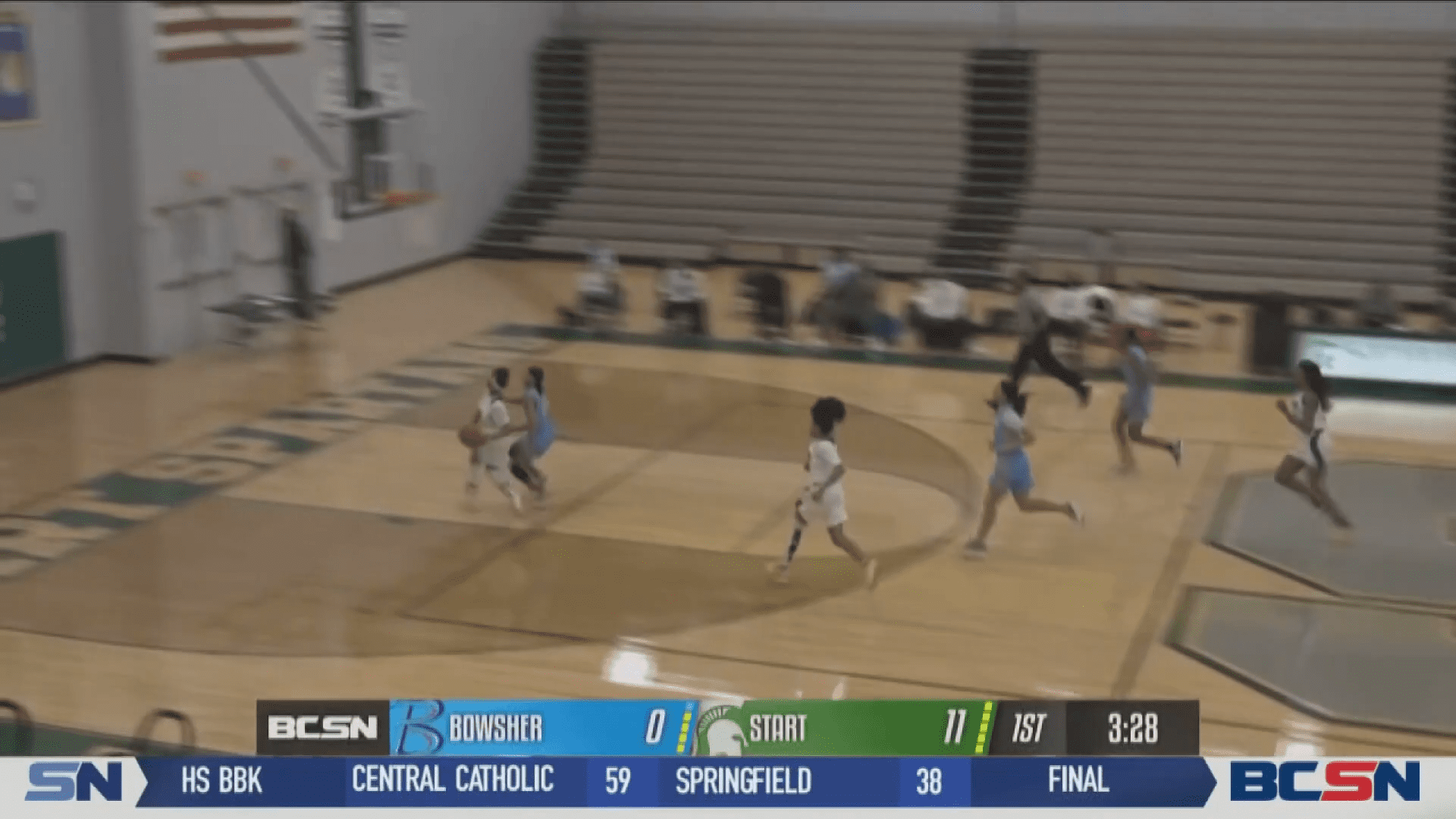 Mason Lowry Breaks Down Starts Hoops Sweep vs Bowsher