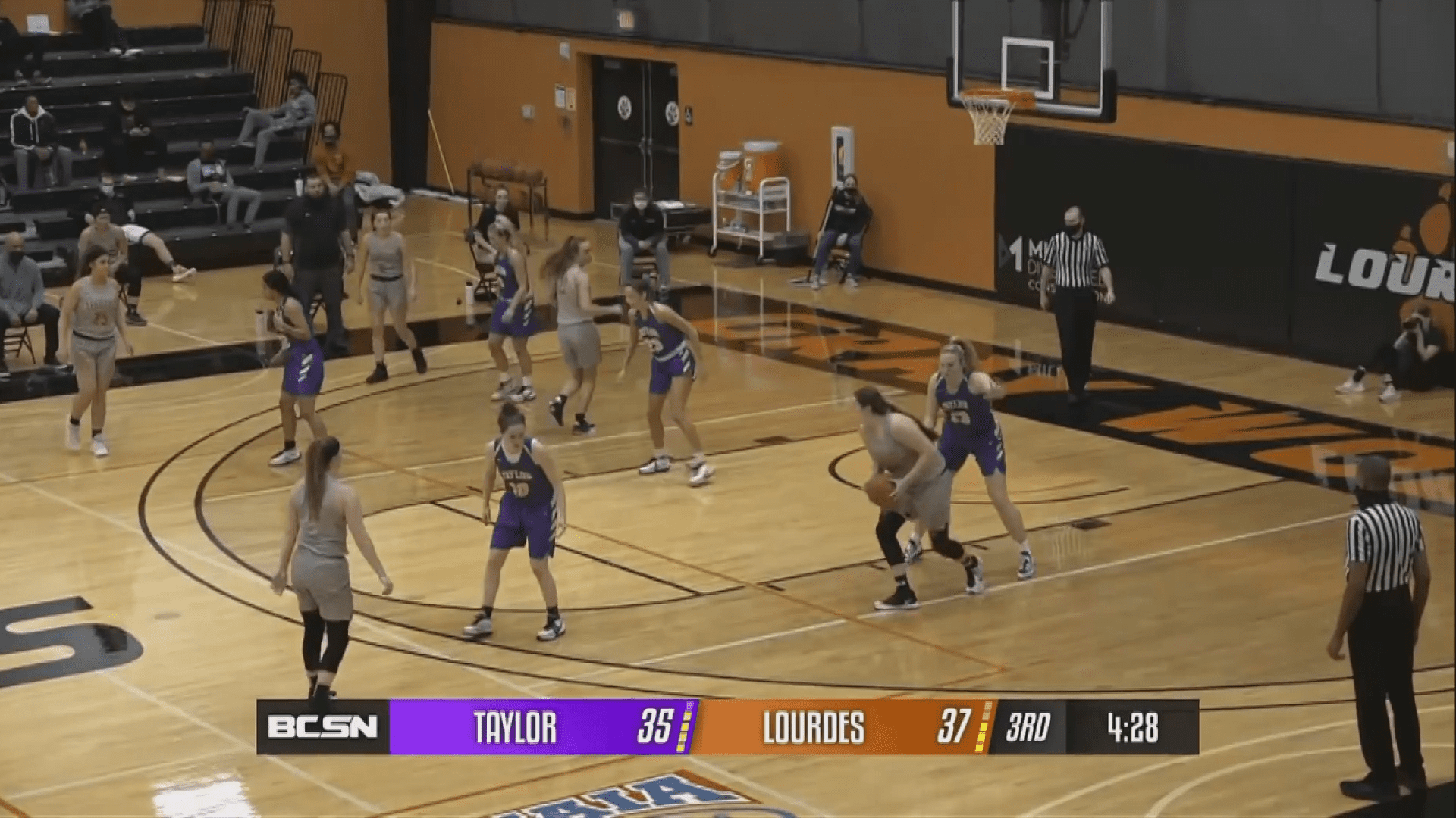 Taylor Hangs on to Beat Lourdes Women