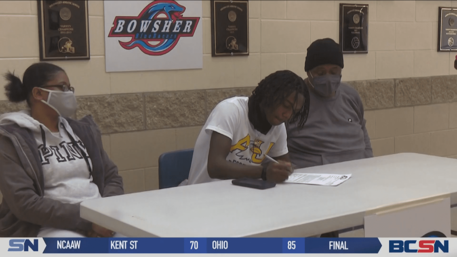 Football Players from Bowsher and Start Heading to the Next Level