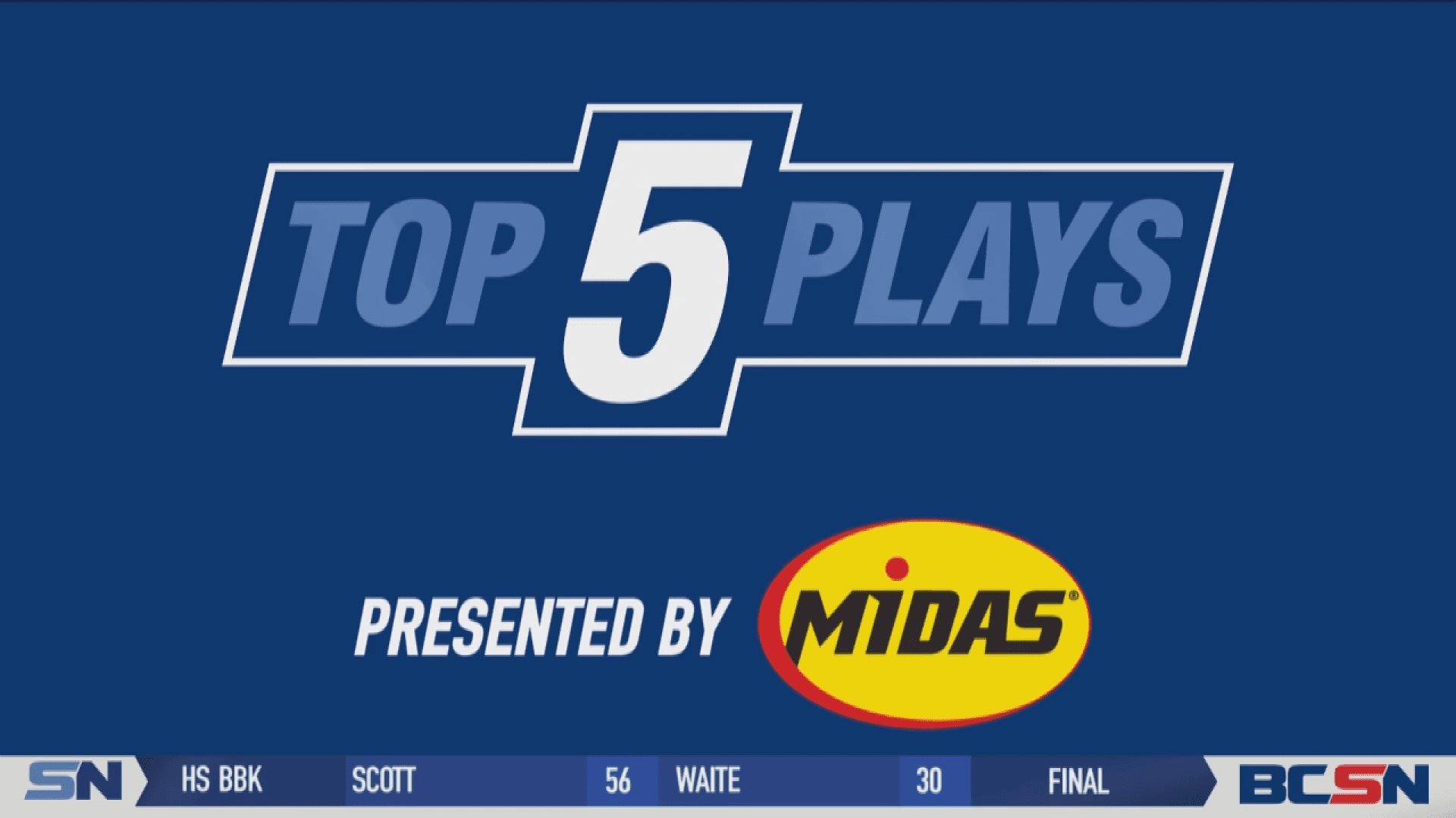Top 5 Plays of the Week