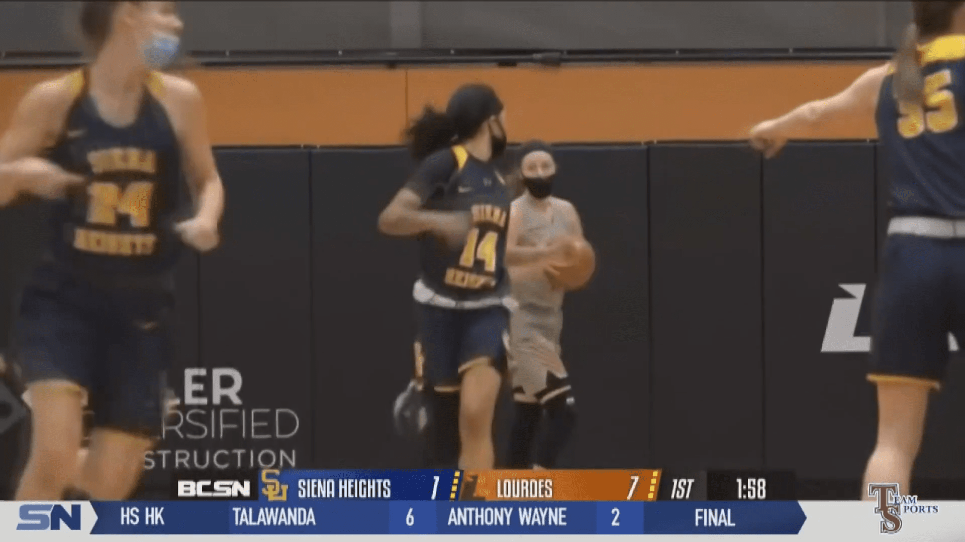 Siena Heights Women Pick Up Road Win at Lourdes