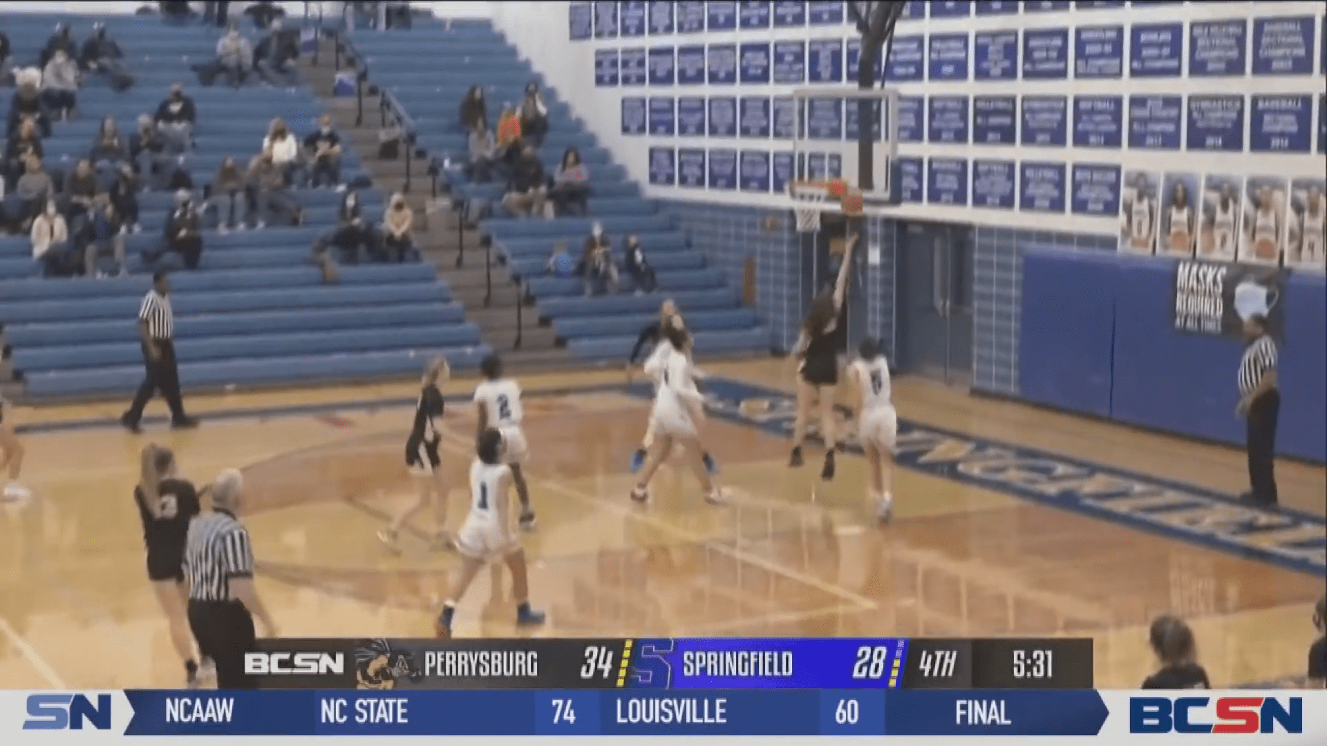 Perrysburg Girls Improve To 11-3 With Win Over Springfield