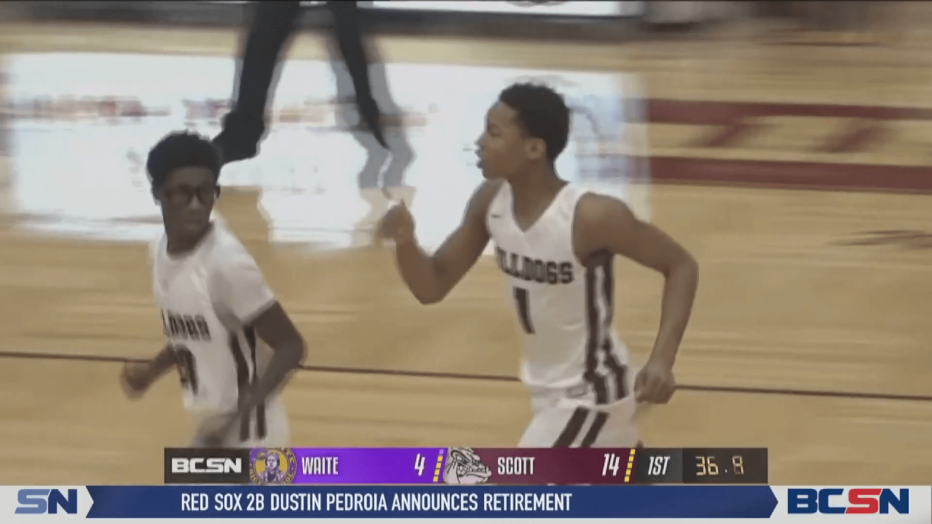 Barnett's 13 Points Lifts Bulldogs to Win Over Waite