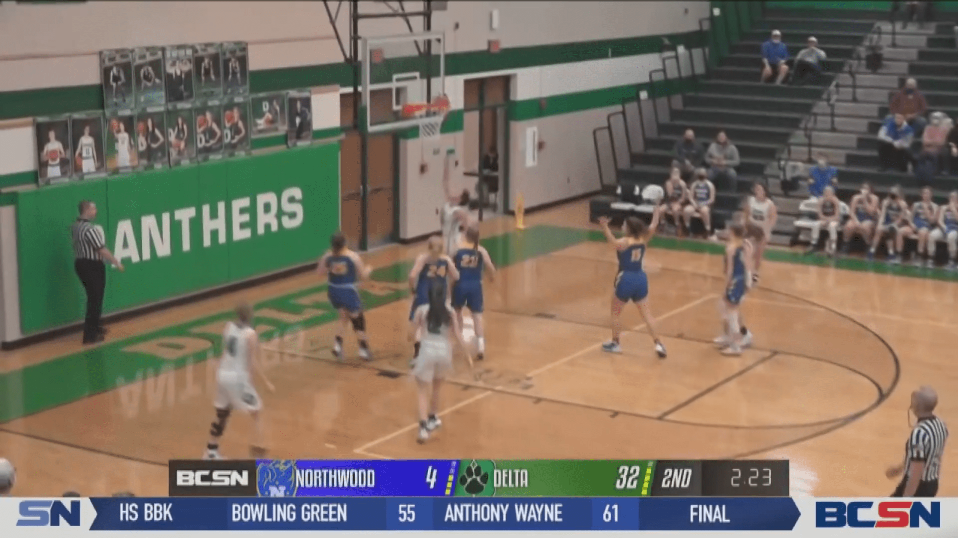 Delta Knocks off Northwood as Green Hits Milestone