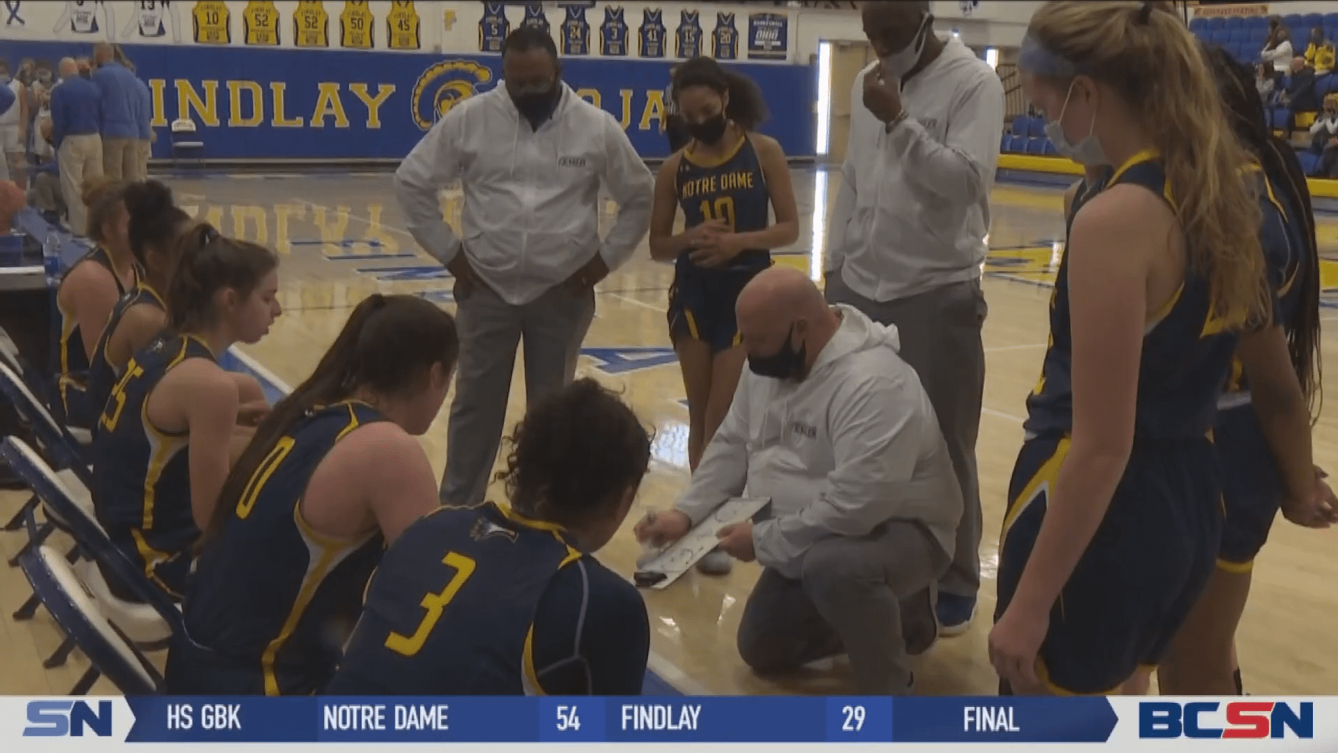 Notre Dame Picks Up Win On The Road at Findlay