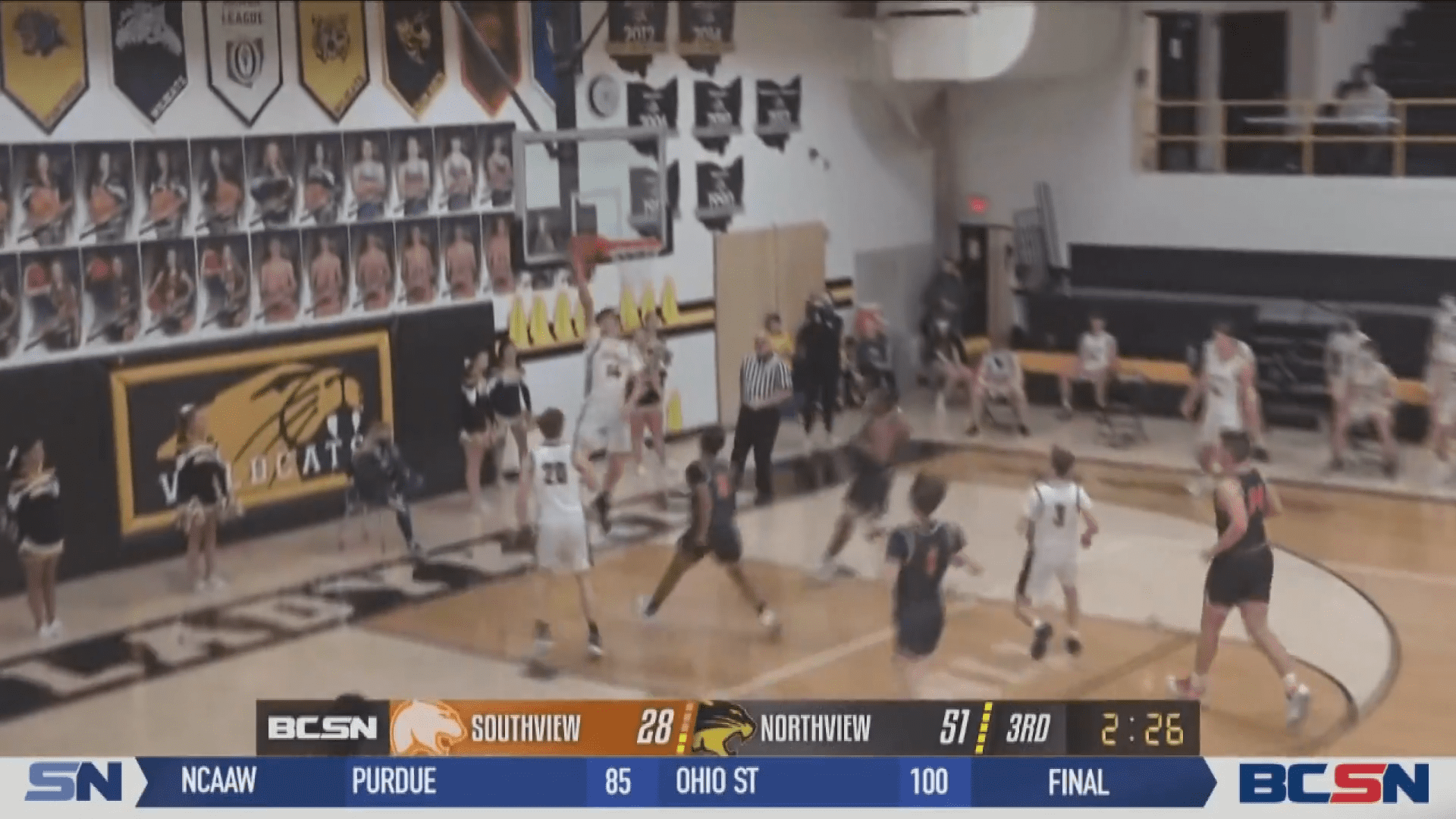Craig Records a Double-Double in Northview's Semifinal win over Southview