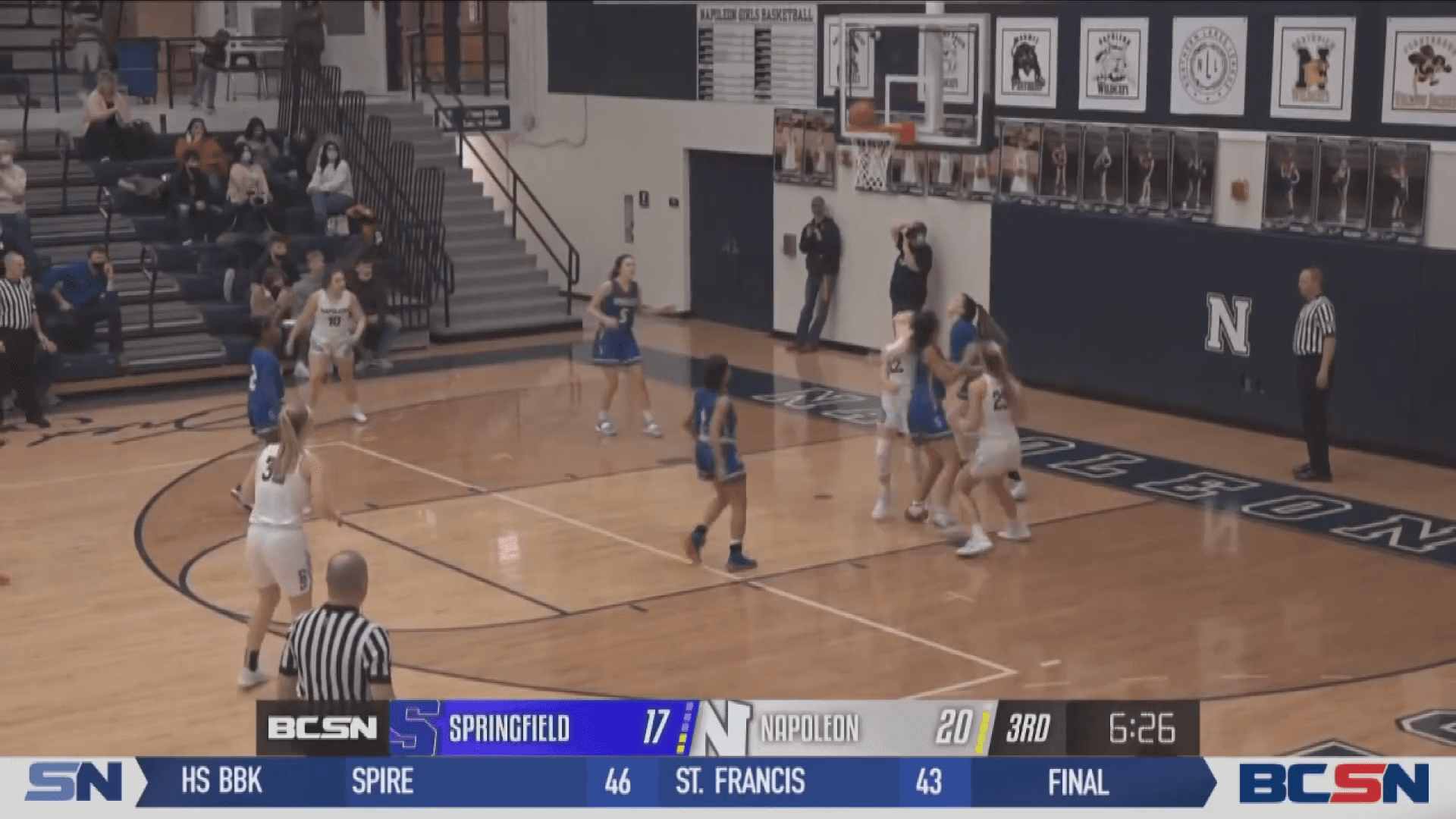 Napoleon Knocks Off Springfield 44-26