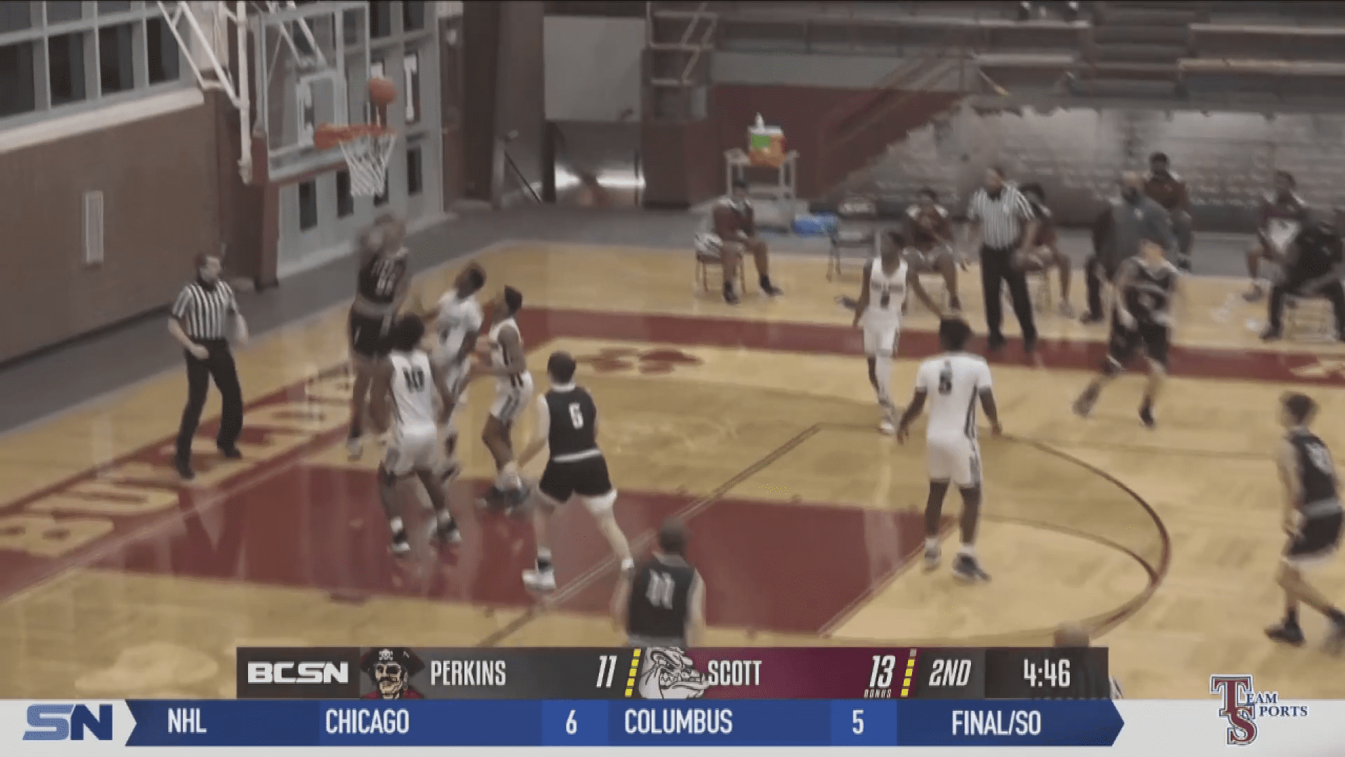 Perkins Upsets Scott