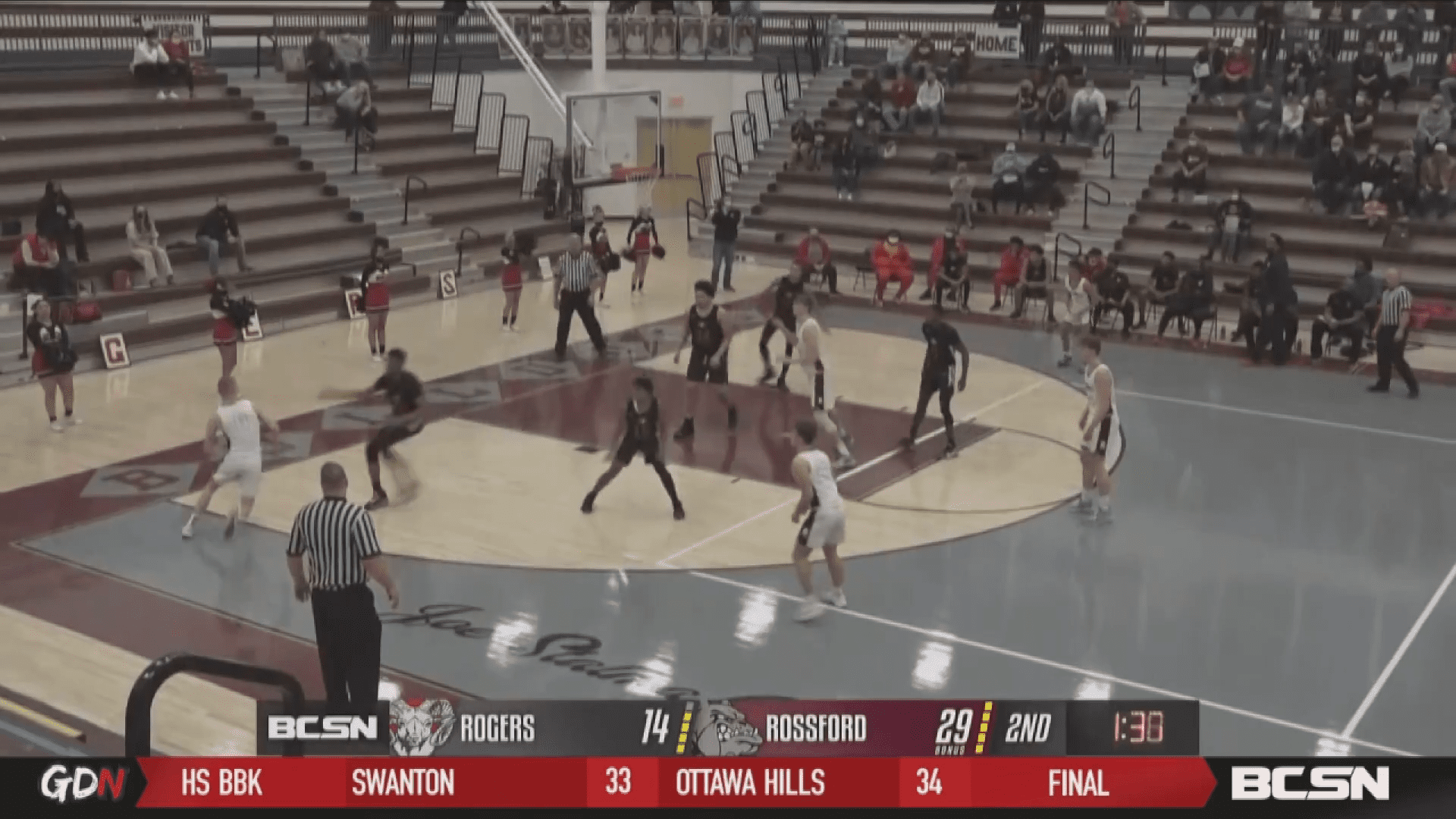 Rossford Offensive Attack Overpowers Rogers