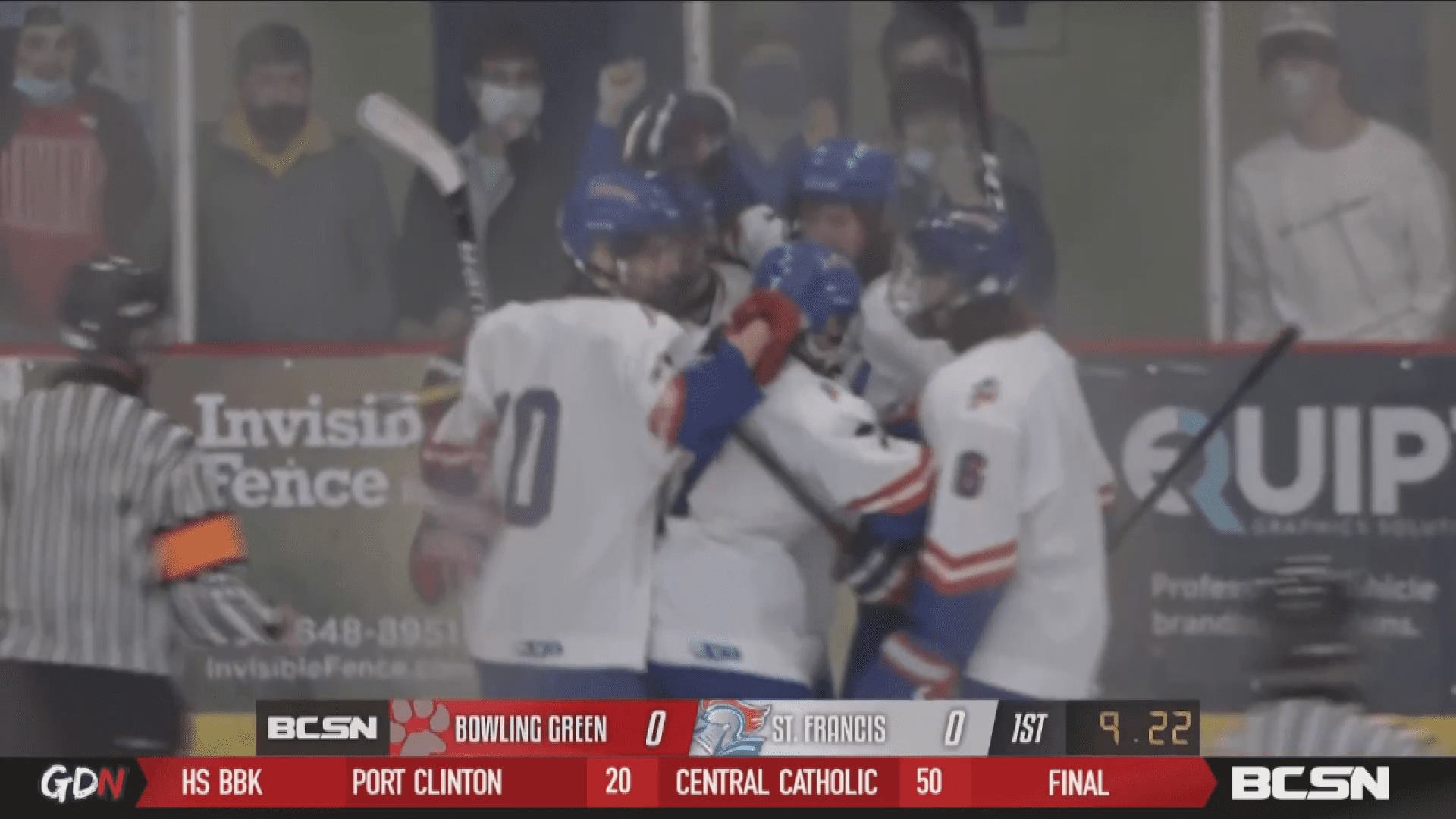 St. Francis Hockey Advances to District Final