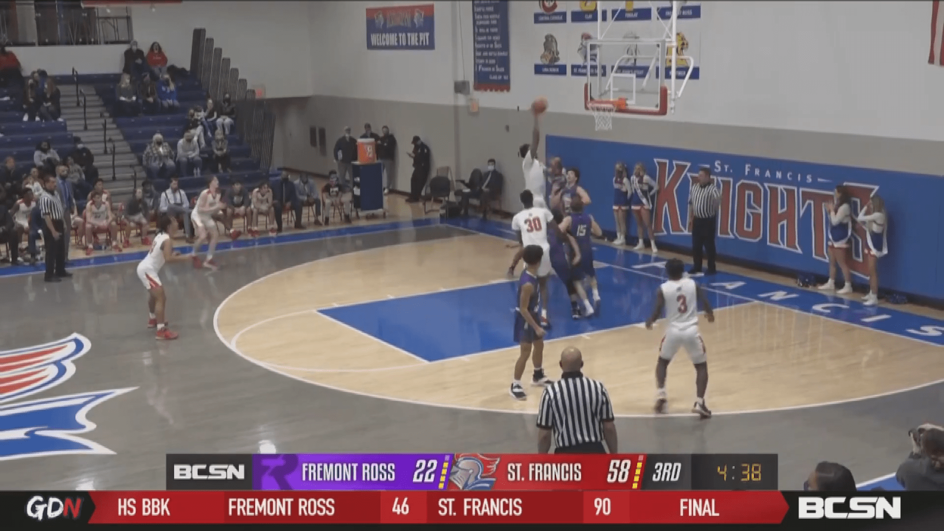 St. Francis Runs Over Fremont Ross