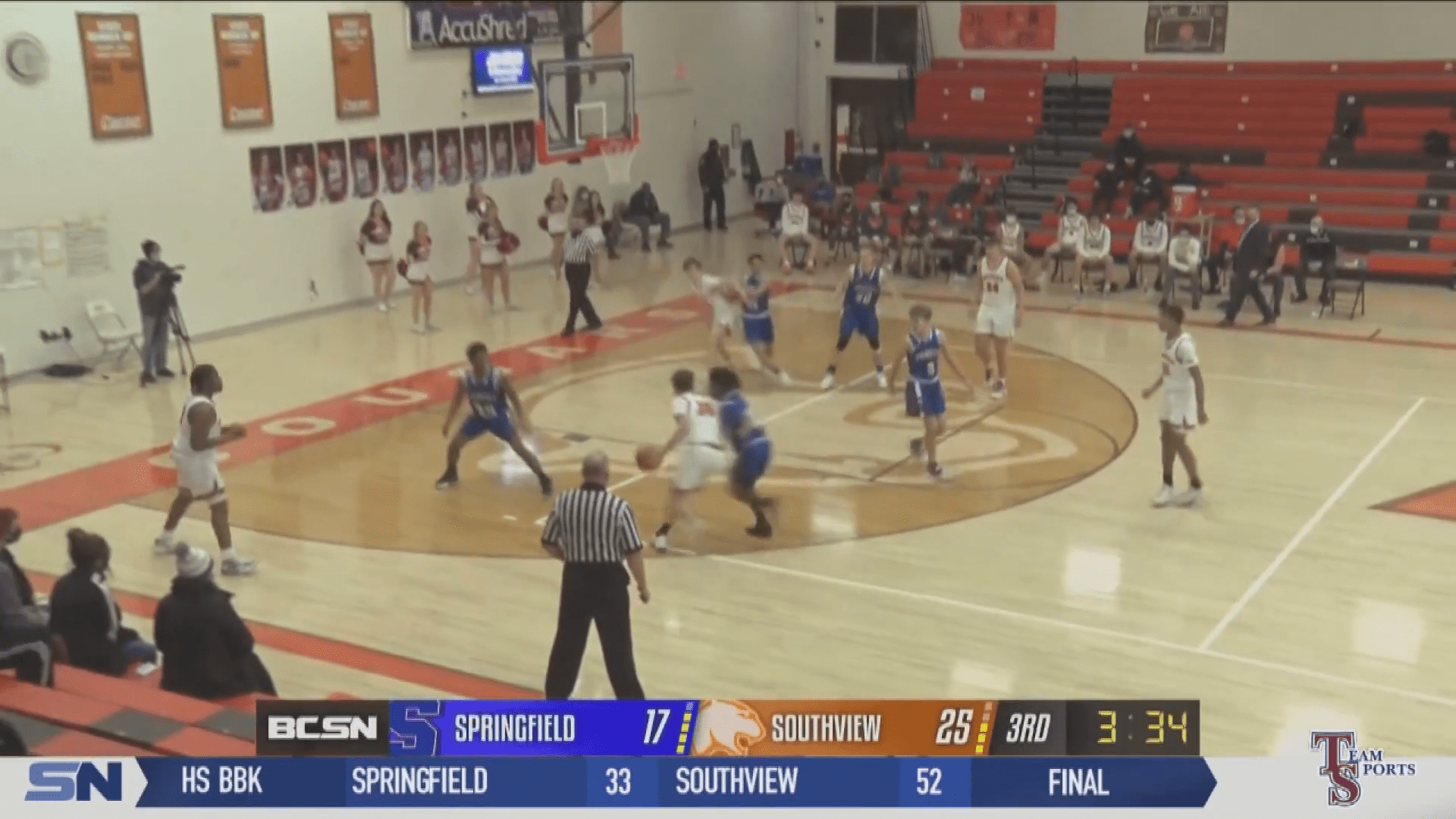 Strong Second Half Pushes Southview Past Springfield