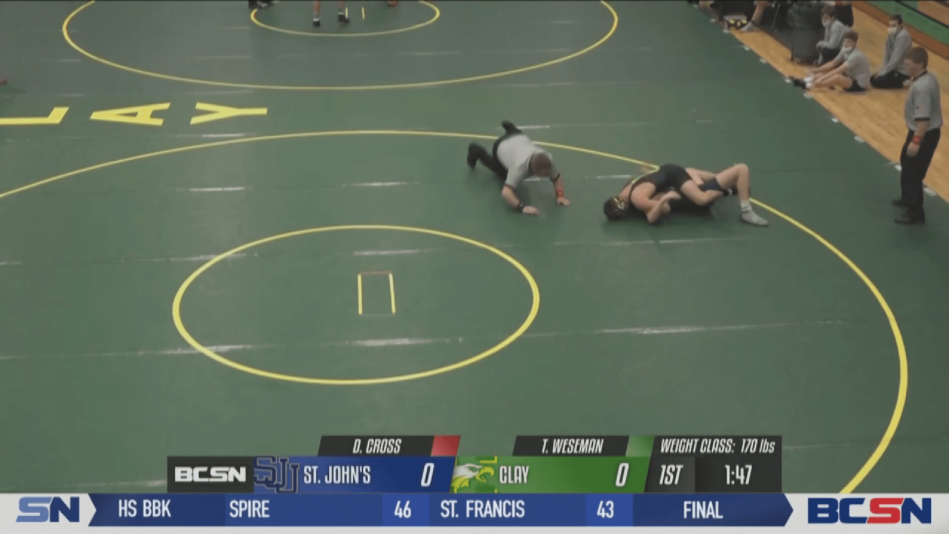 Clay Earns TRAC Wrestling Title