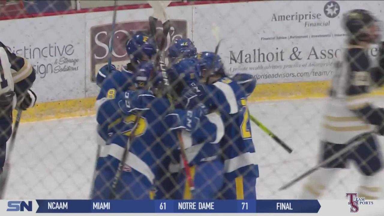 Findlay Ices St. John's in Regular Season Finale